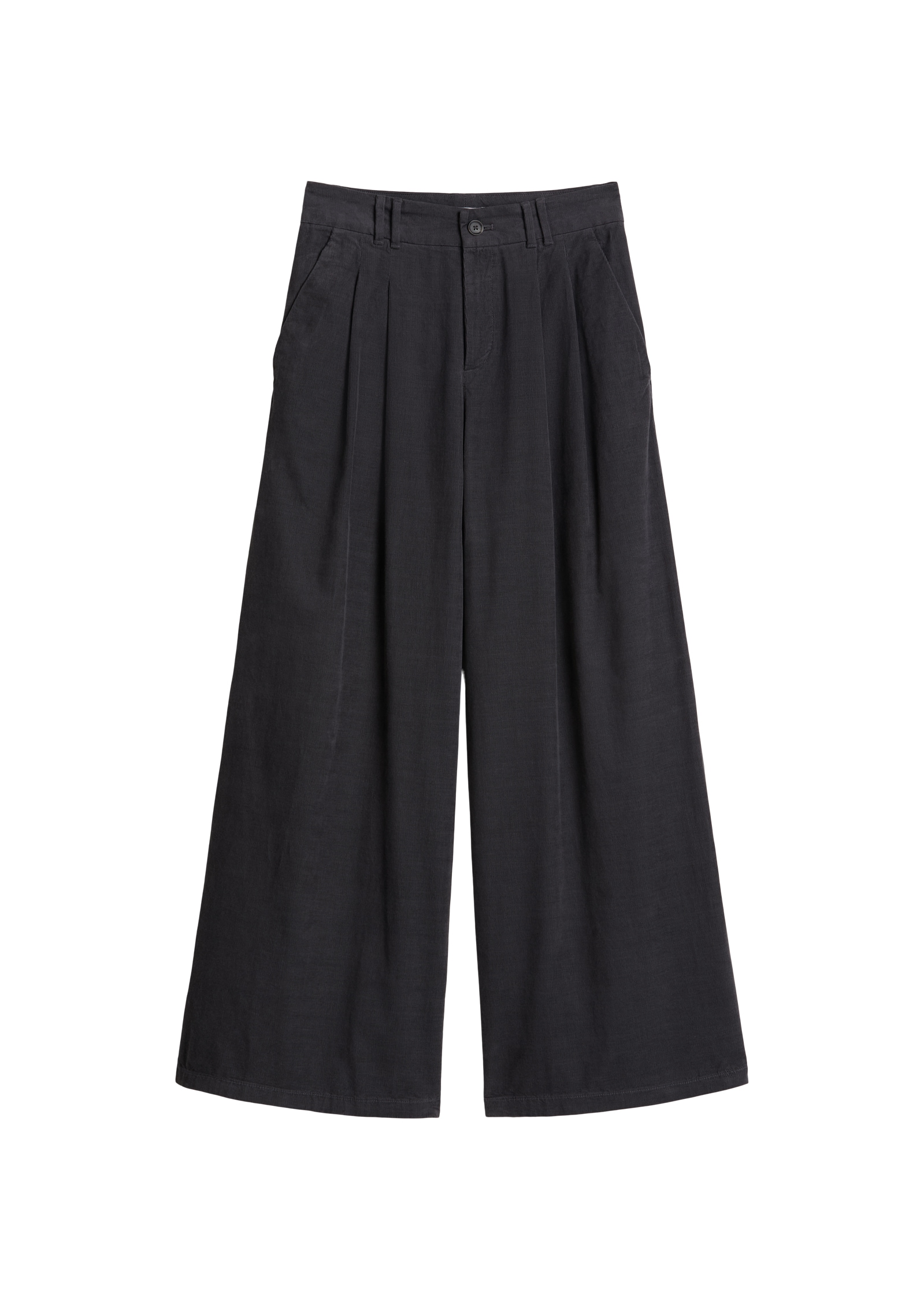 Marc O'Polo DENIM Cordhose  Bundfalten, wide aus Organic Cotton
