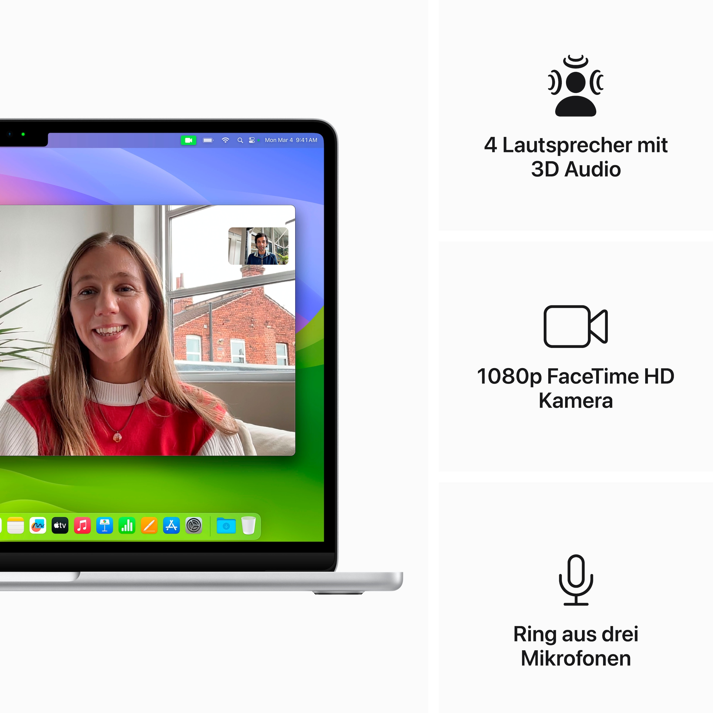 Apple Notebook »MacBook Air 13"CTO«, 34,46 cm, / 13,6 Zoll, Apple, M3, 10-Core GPU, 512 GB SSD