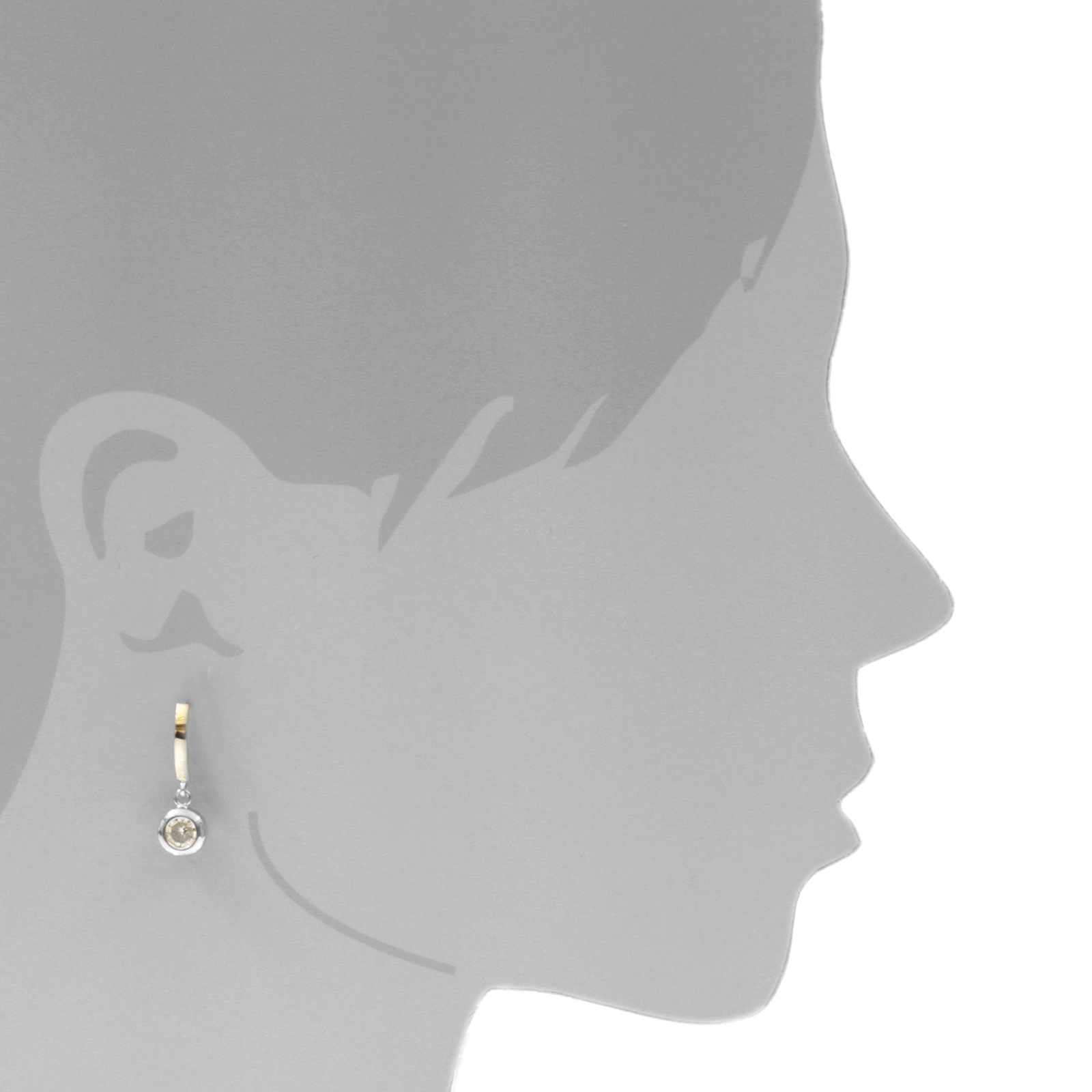 OSTSEE-SCHMUCK Paar Ohrhänger »- Sunny Exklusiv - Silber 925/000 & Gold 585/000 - Zirkonia«