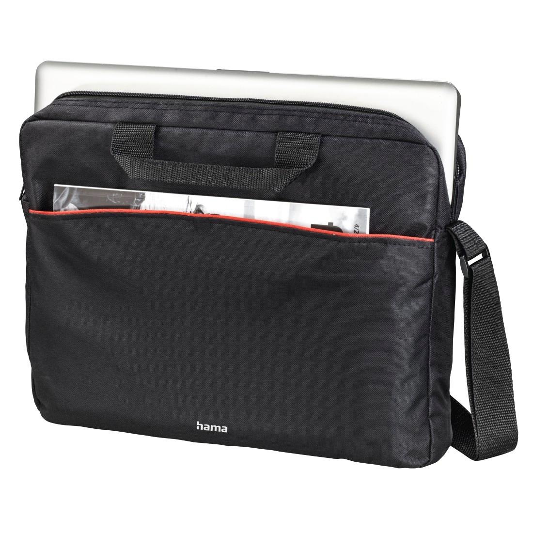 Hama Laptoptasche »Laptop-Tasche "Tortuga", bis 44 cm (17,3"), Schwarz, Notebook Tasche«