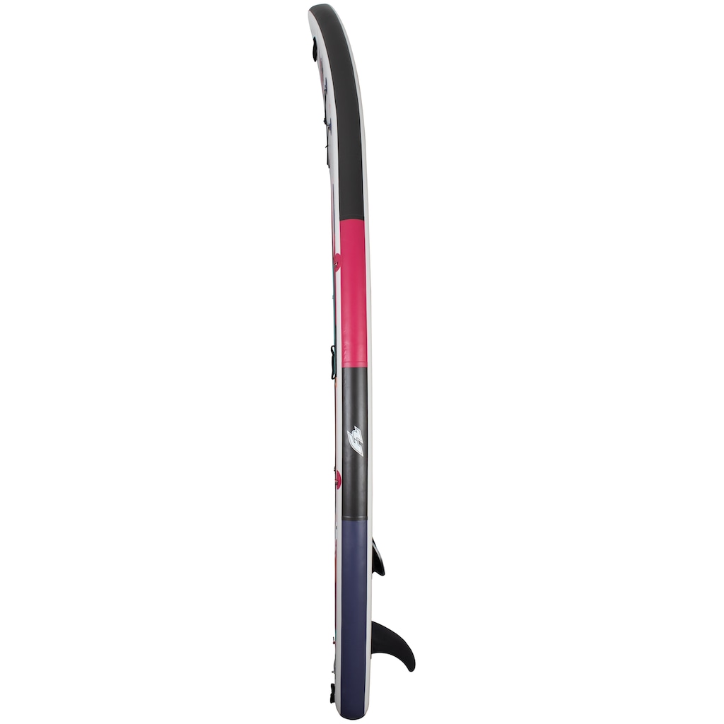 F2 SUP-Board »Tropical Icecream 10,5"«, (mit Paddel, Pumpe und Transportrucksack)