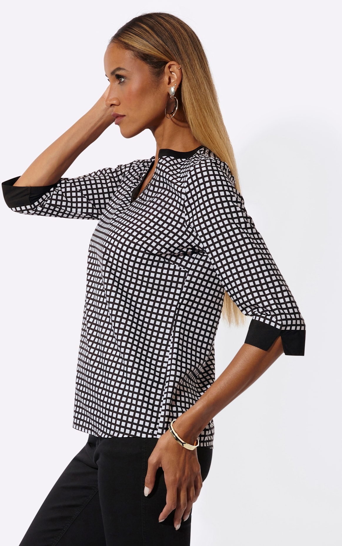 creation L Druckbluse