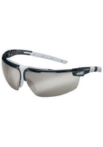 Uvex Arbeitsschutzbrille »uvex Schutzbrille i-3 hellgrau/schwarz« kaufen