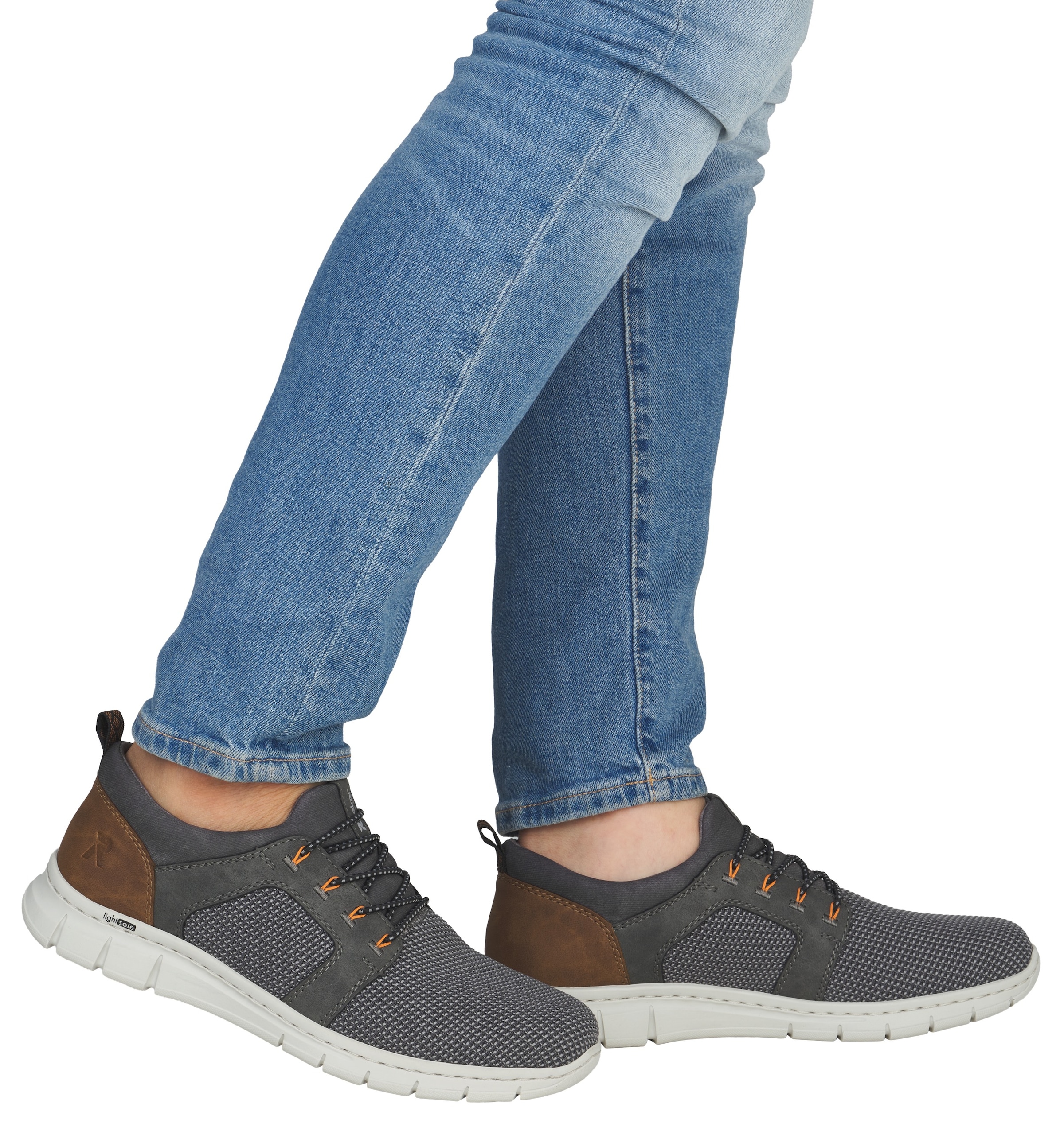 Rieker Slip-On Sneaker  Schlupfschuh, Halbschuh, Freizeitschuh mit Gummizug, zum Schlupfen