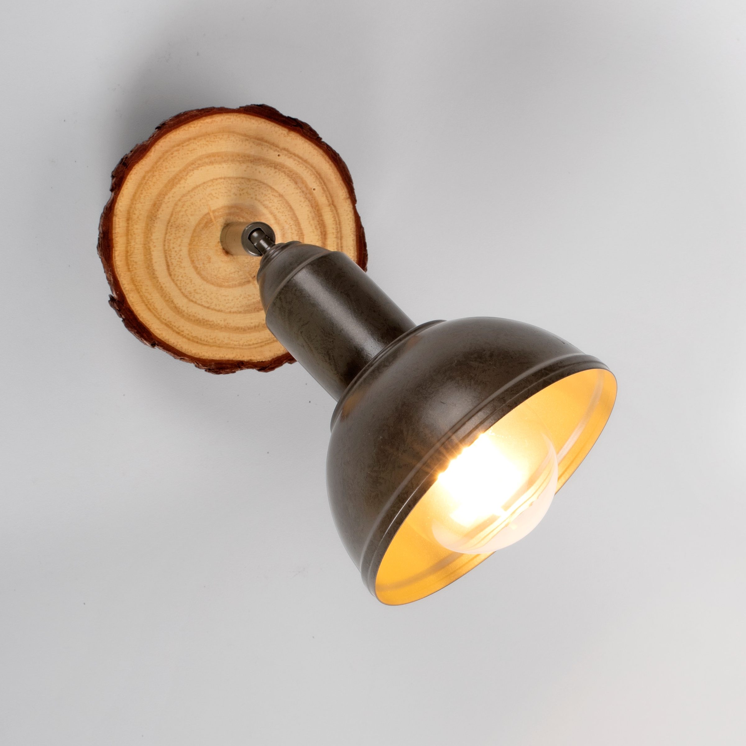 JUST LIGHT Wandleuchte »SWAMP«, 1 flammig, Leuchtmittel E27 | ohne Leuchtmittel, ExklusiveE27