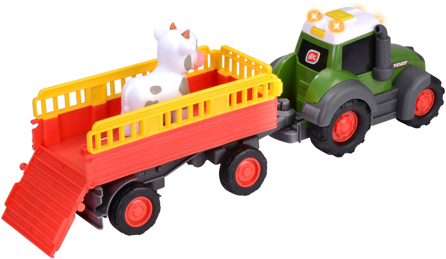 ABC Spielzeug-Traktor »ABC Fendti Animal Trailer«, mit Licht und Sound