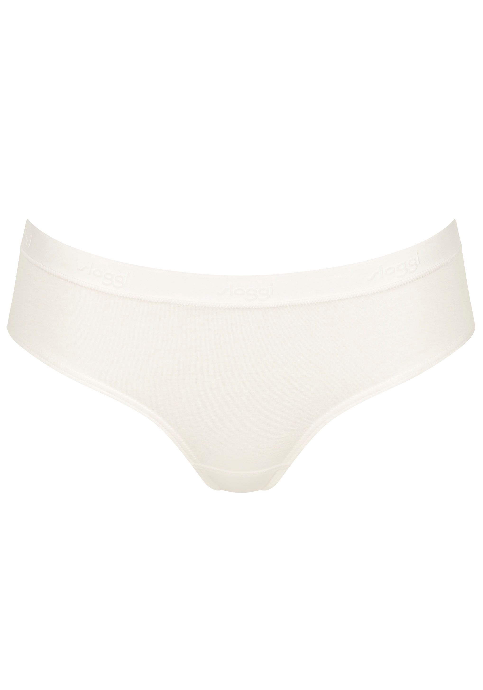 sloggi Slip »GO Casual Hipster 2P«, (2er Pack), weiche und atmungsaktive Baumwollqualität