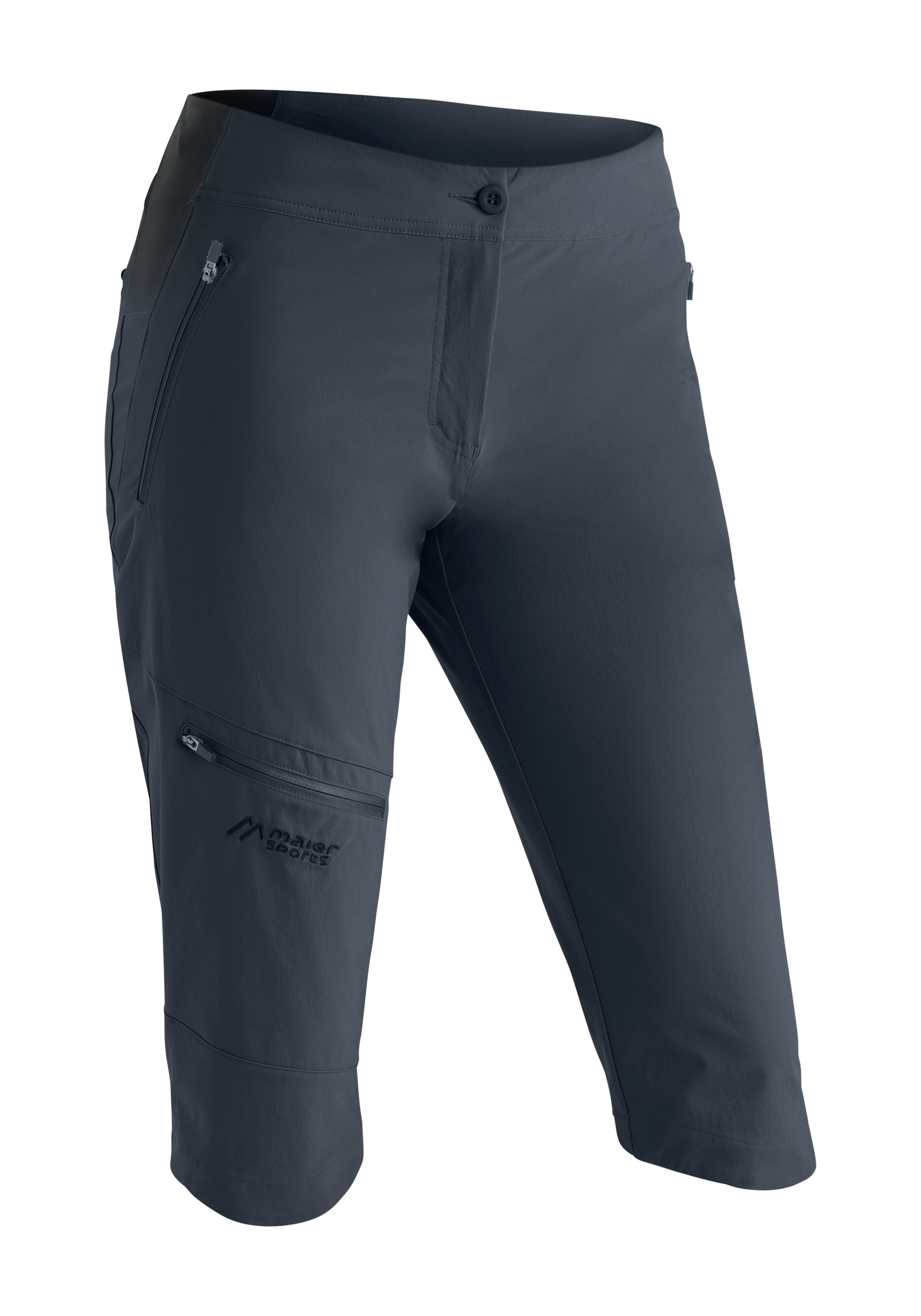 Maier Sports Outdoorhose »Inara slim Capri Vario«  Damen Wanderhose, elastische Funktionshose mit 4 Taschen, Slim Fit