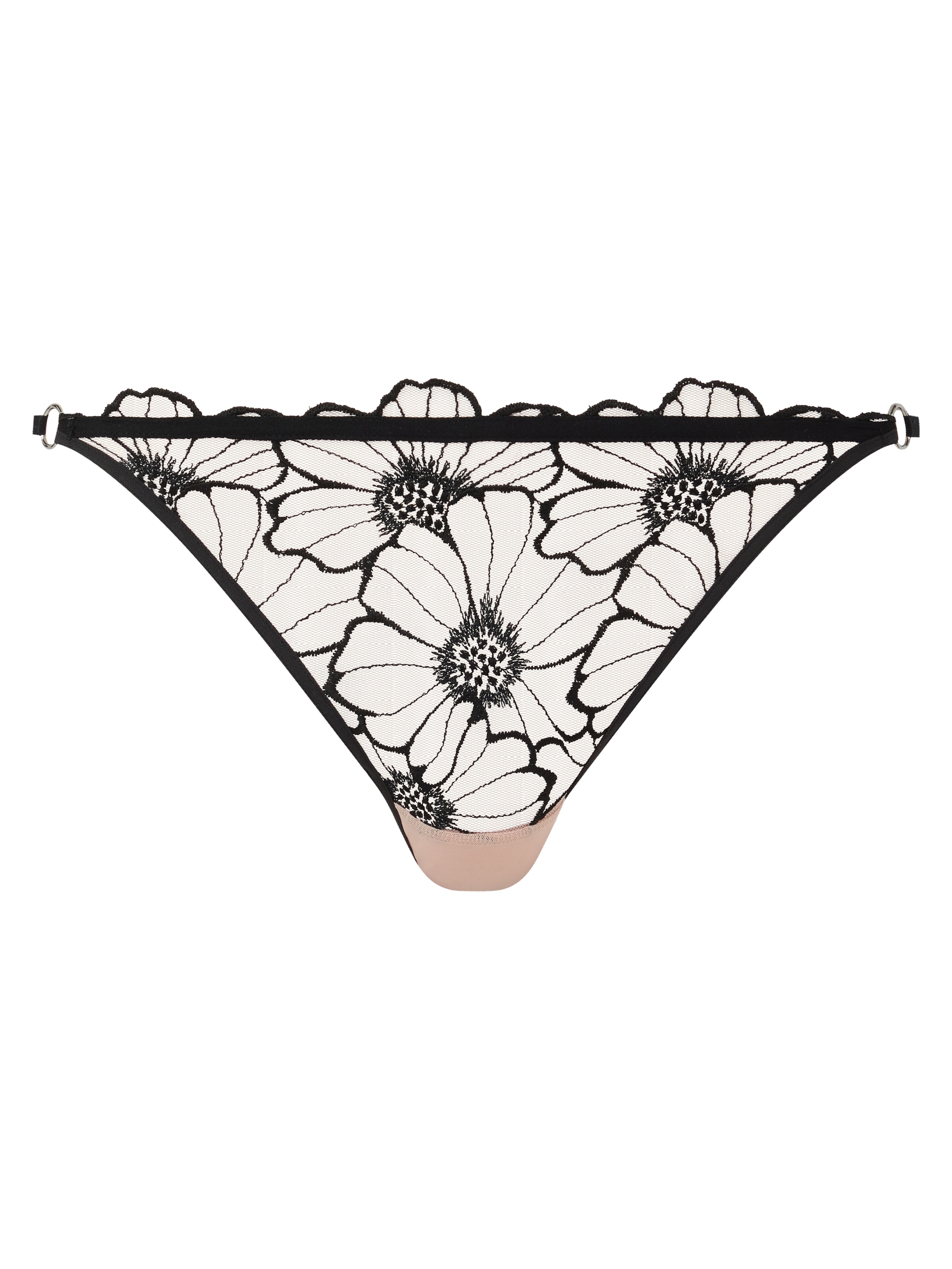 Chantelle Tanga »LUSH« florale Stickerei, semi.transparent