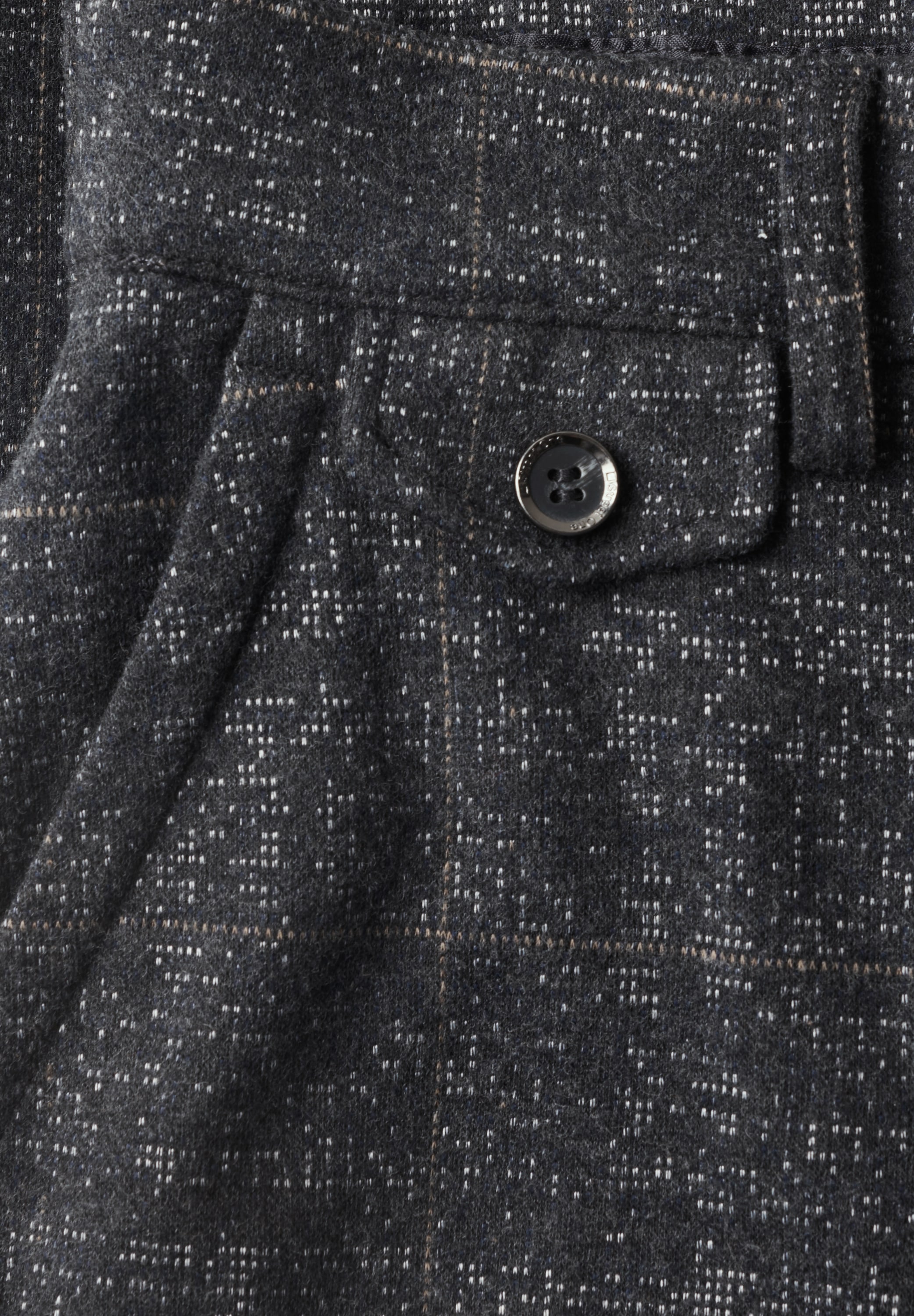 STREET ONE Chinohose  im Slim Fit / mit feiner Struktur