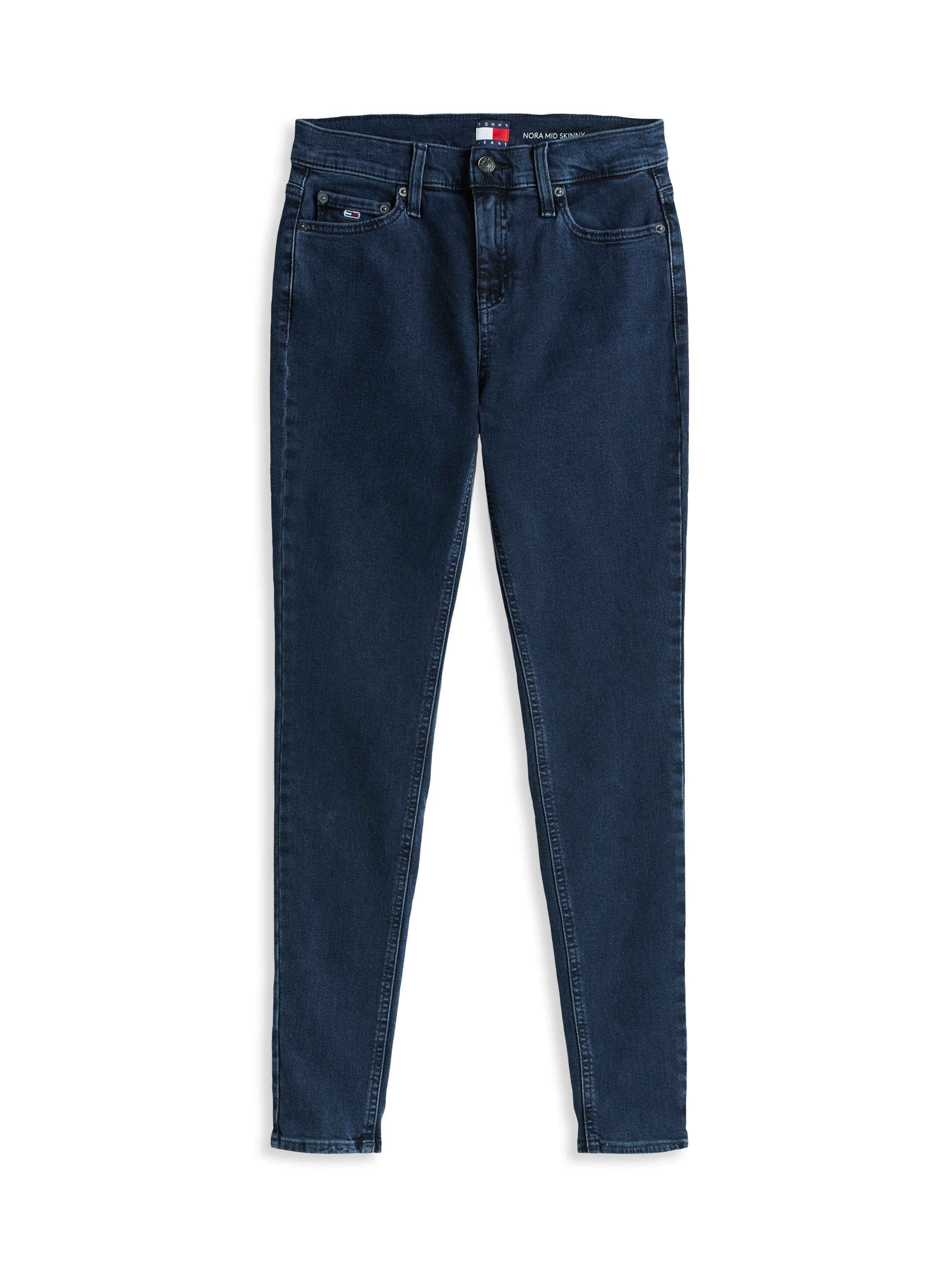 Tommy Jeans Skinny-fit-Jeans »NORA MR SKNY«, mit Waschung, mit Logo-Badge