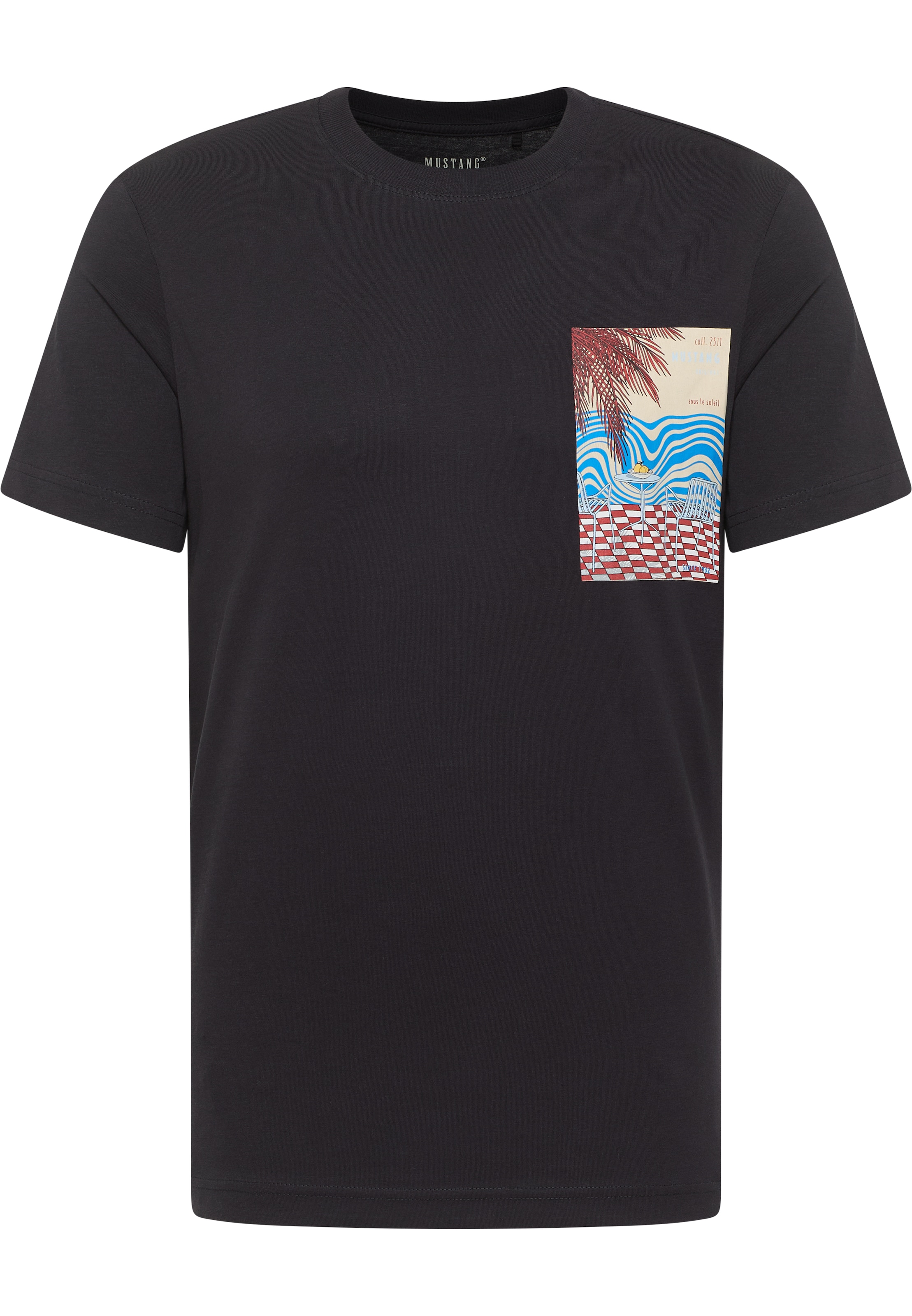 MUSTANG T-Shirt »AUSTIN«, mit Front Print