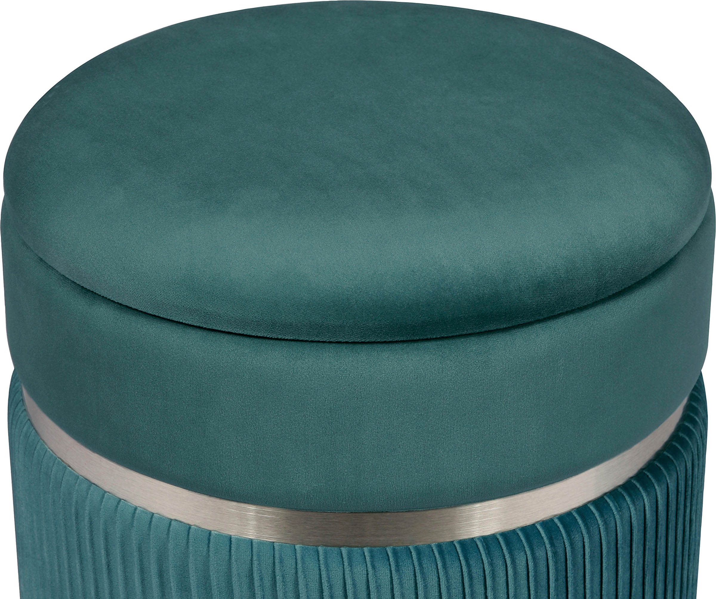 Kayoom Polsterhocker »Hocker Zora 325 2er-Set«, gepolstert, mit Stauraum