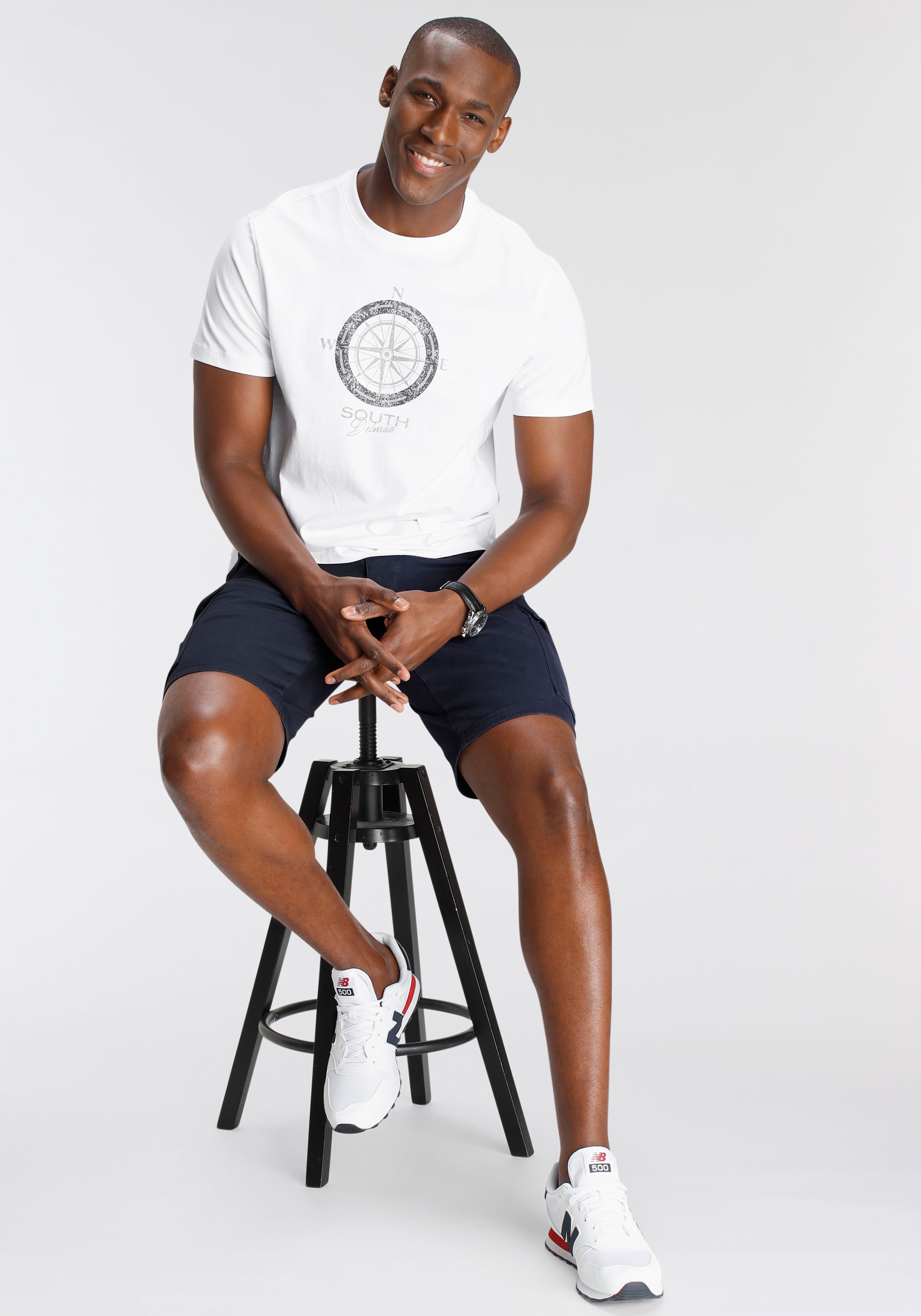 DELMAO Cargoshorts, mit Details