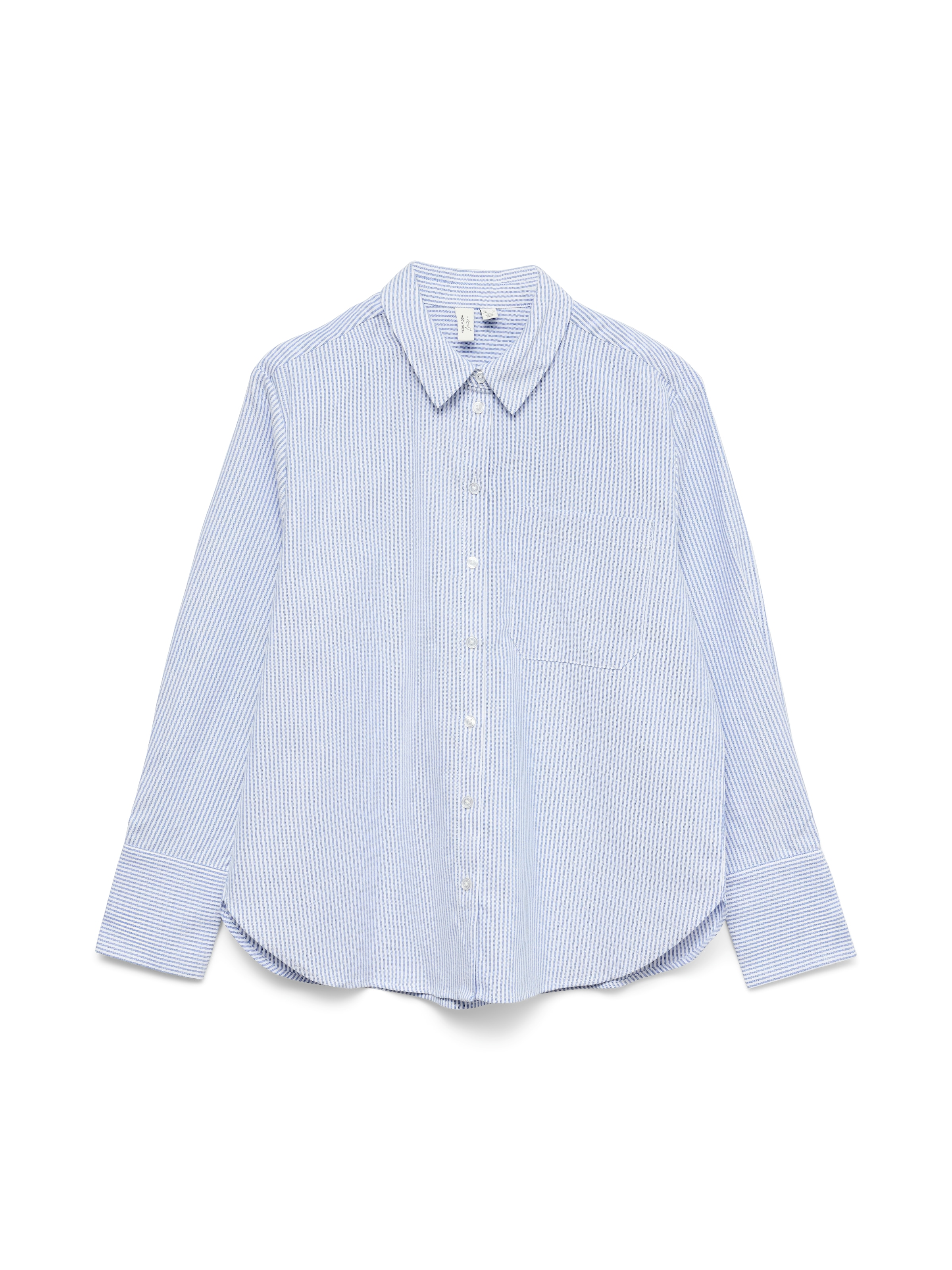 Vero Moda Hemdbluse »VMINGE L/S SHIRT WVN BTQ« mit Brusttasche