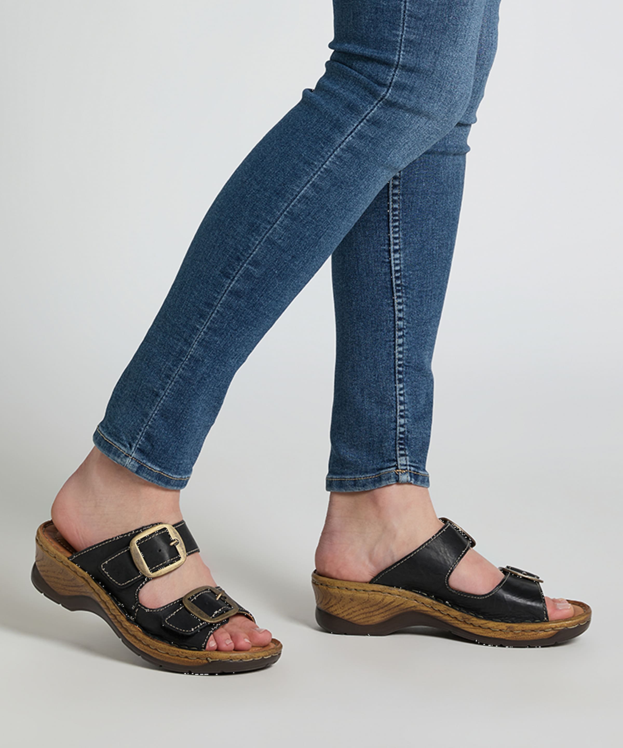 Josef Seibel Clog »Catalonia 76, schwarz«