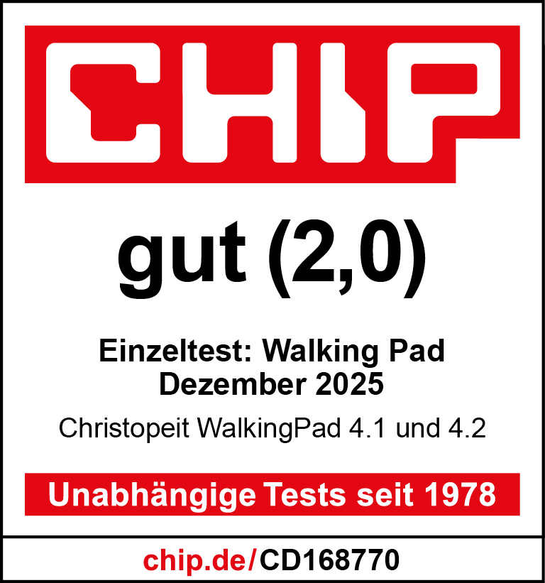 Christopeit Sport® Laufband »Walking Pad 4.2 Holzoptik« bis max. 6 km/h, 120 kg max. Benutzergewicht