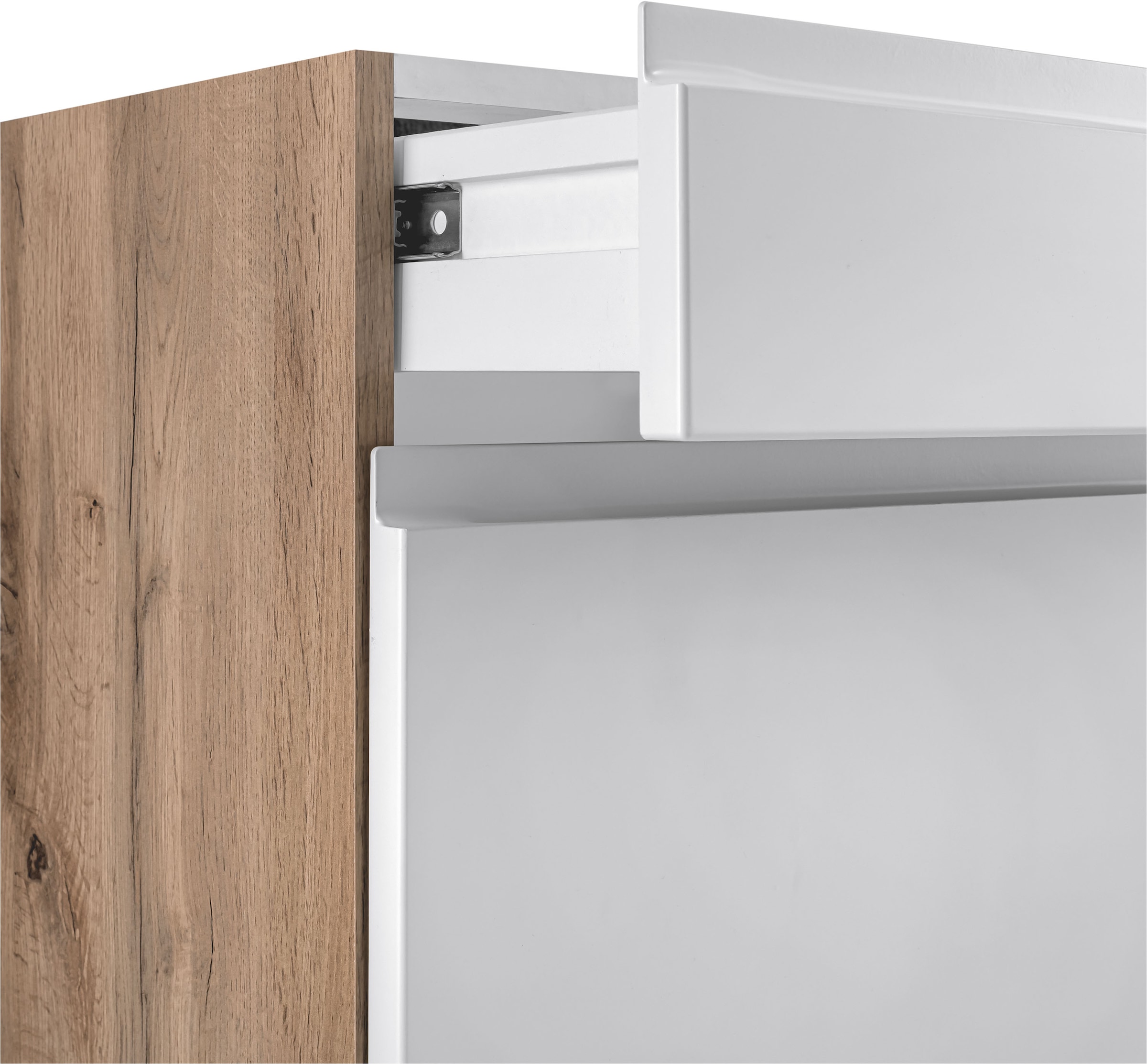 KOCHSTATION Kücheninsel »KS-Bruneck, Breite 153 cm«, MDF-Fronten, Arbeitsplatte 38mm stark