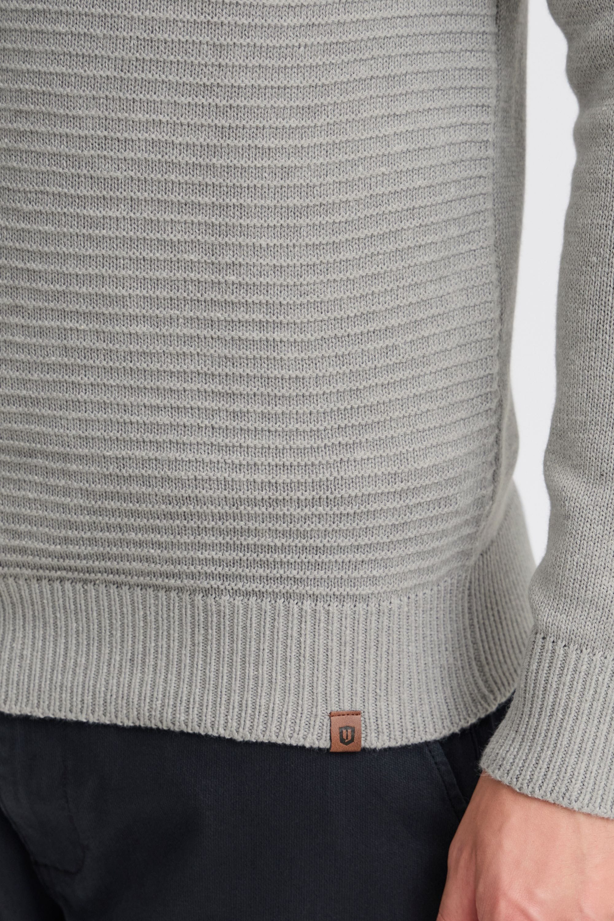 Indicode Strickfleece-Pullover »Strickpullover IDRicardo«