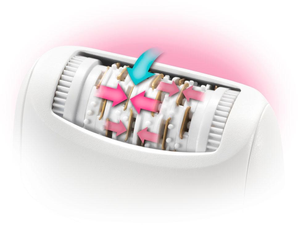 Remington Epilierer »EP7500 E51 EP5 5-in-1 Epilator«, 5 St. Aufsätze, für Achseln, Gesicht, Intimbereich für Damen