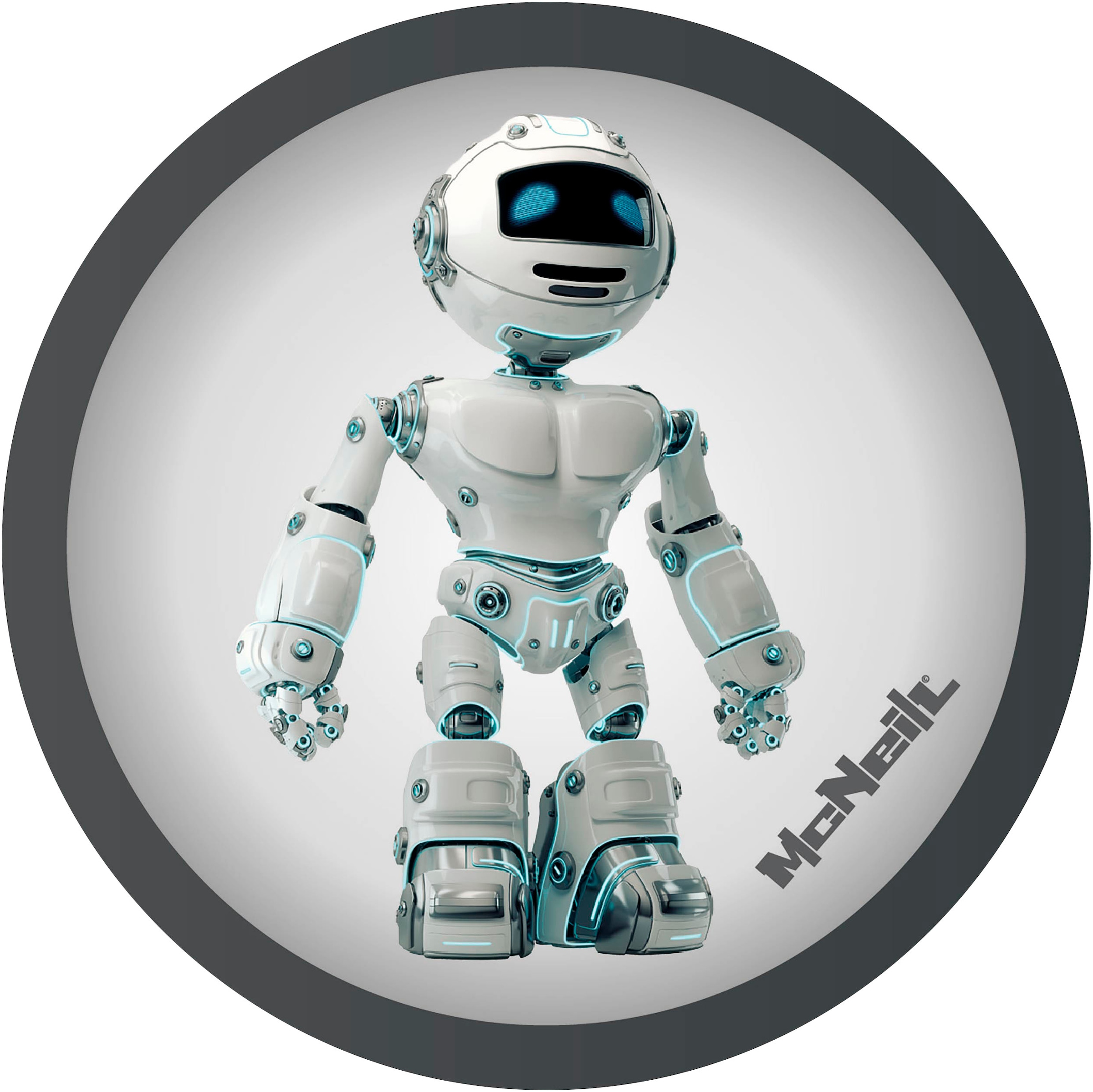 McNeill Schulranzen »Ergo Compacto, Techno« reflektierende Streifen auf den Schultergurten;retroreflektierende Flächen inkl. Federmäppchen, Turnbeutel, Schlamperrolle & Motivmagnet