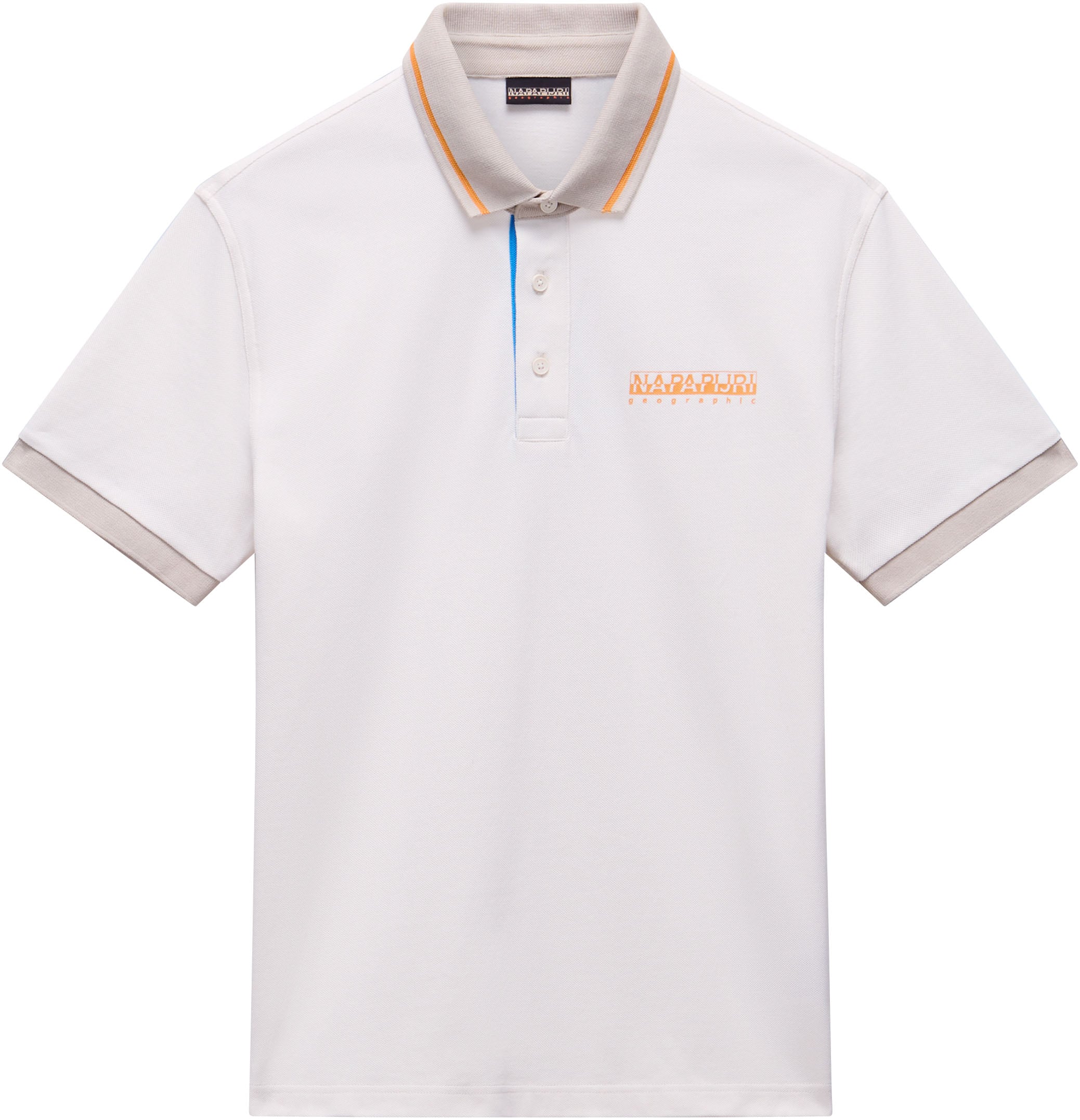 Napapijri Poloshirt »E-ZERI SS«, Mit Rundhalsausschnitt