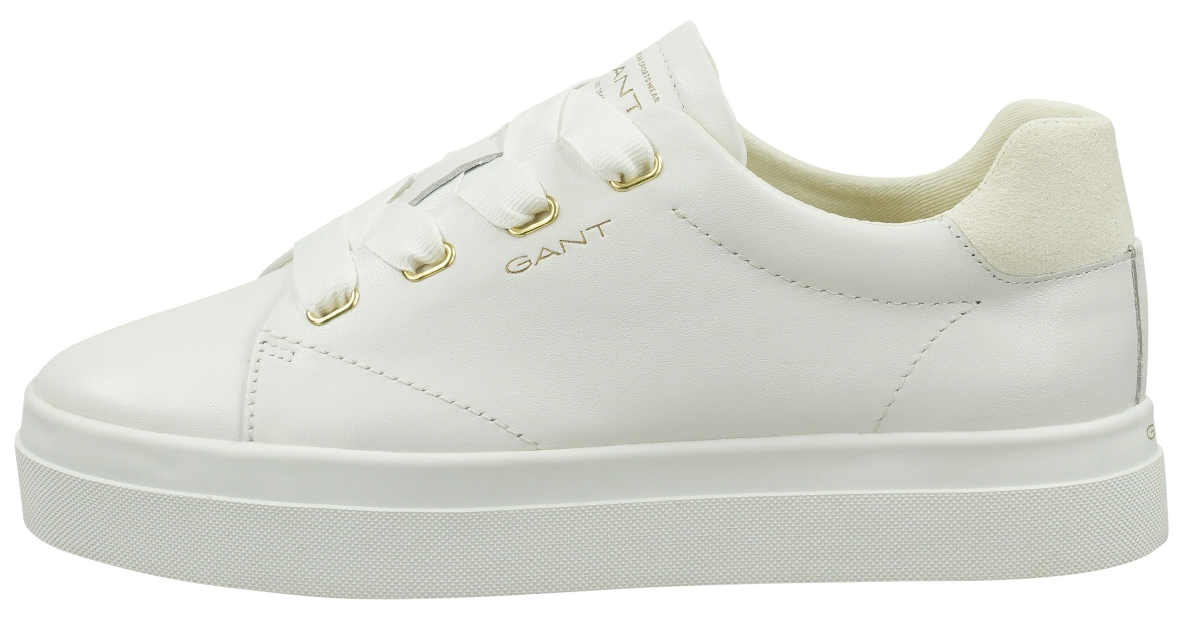 Gant Sneaker »Avona«, Freizeitschuh, Halbschuh, Schnürschuh mit gepolstertem Schaftrand