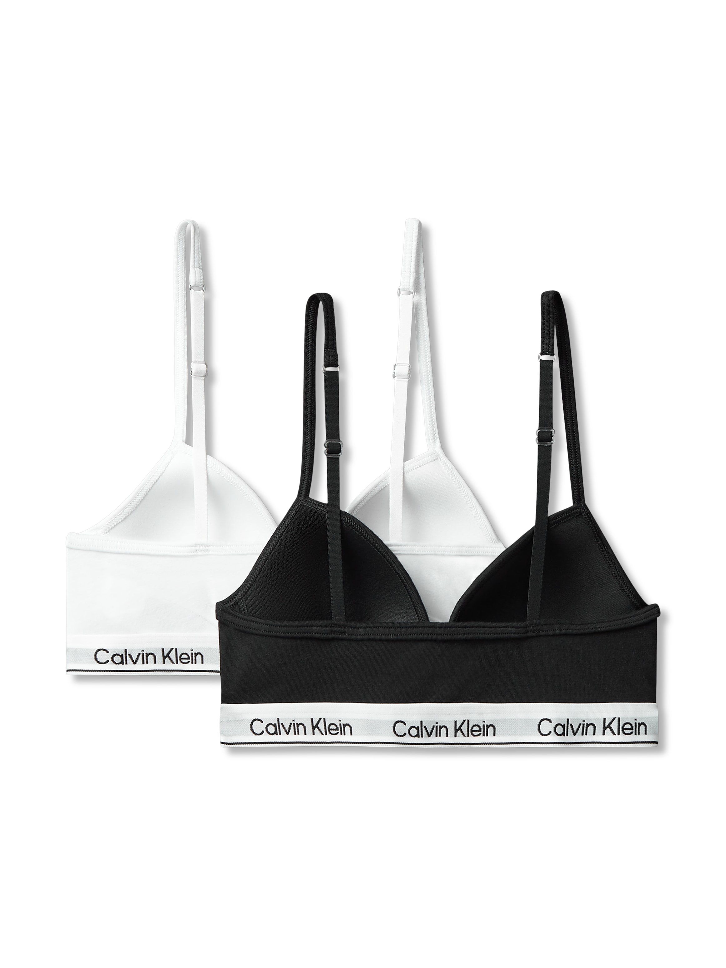 Calvin Klein Underwear Triangel-BH »2PK TRIANGLE« Packung, 2er-Pack, 2 mit Logobund
