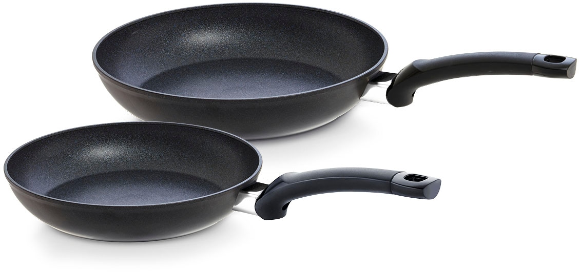 Fissler Pfannen-Set "Adamant Classic" Aluminium Set, je 1 Bratpfanne Ø 24 u. 28 cm, 2 Stk. tlg. kratzfest, Made in Germany