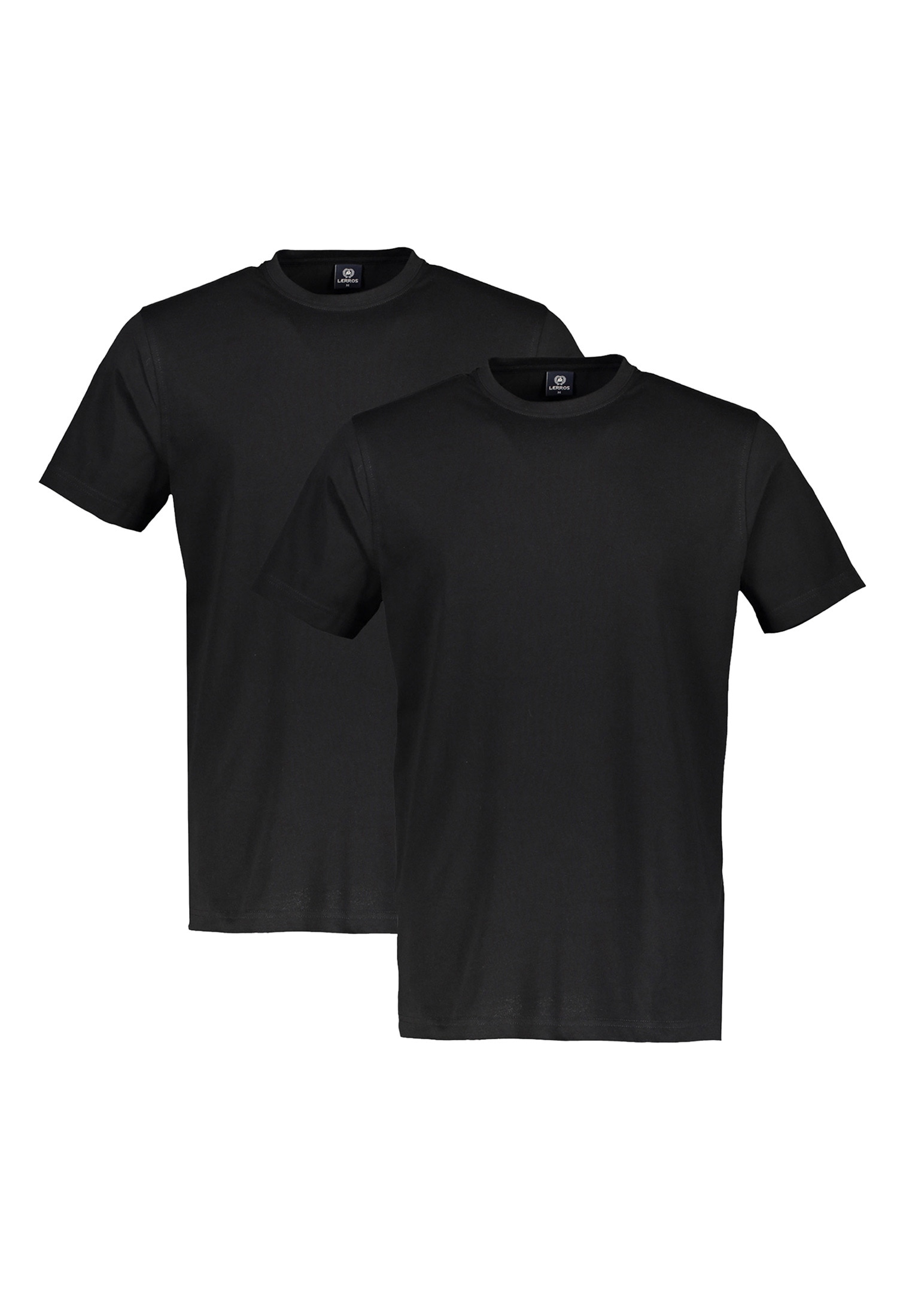 LERROS T-Shirt »LERROS Doppelpack T-Shirt Rundhals in Premium Baumwollqualität«