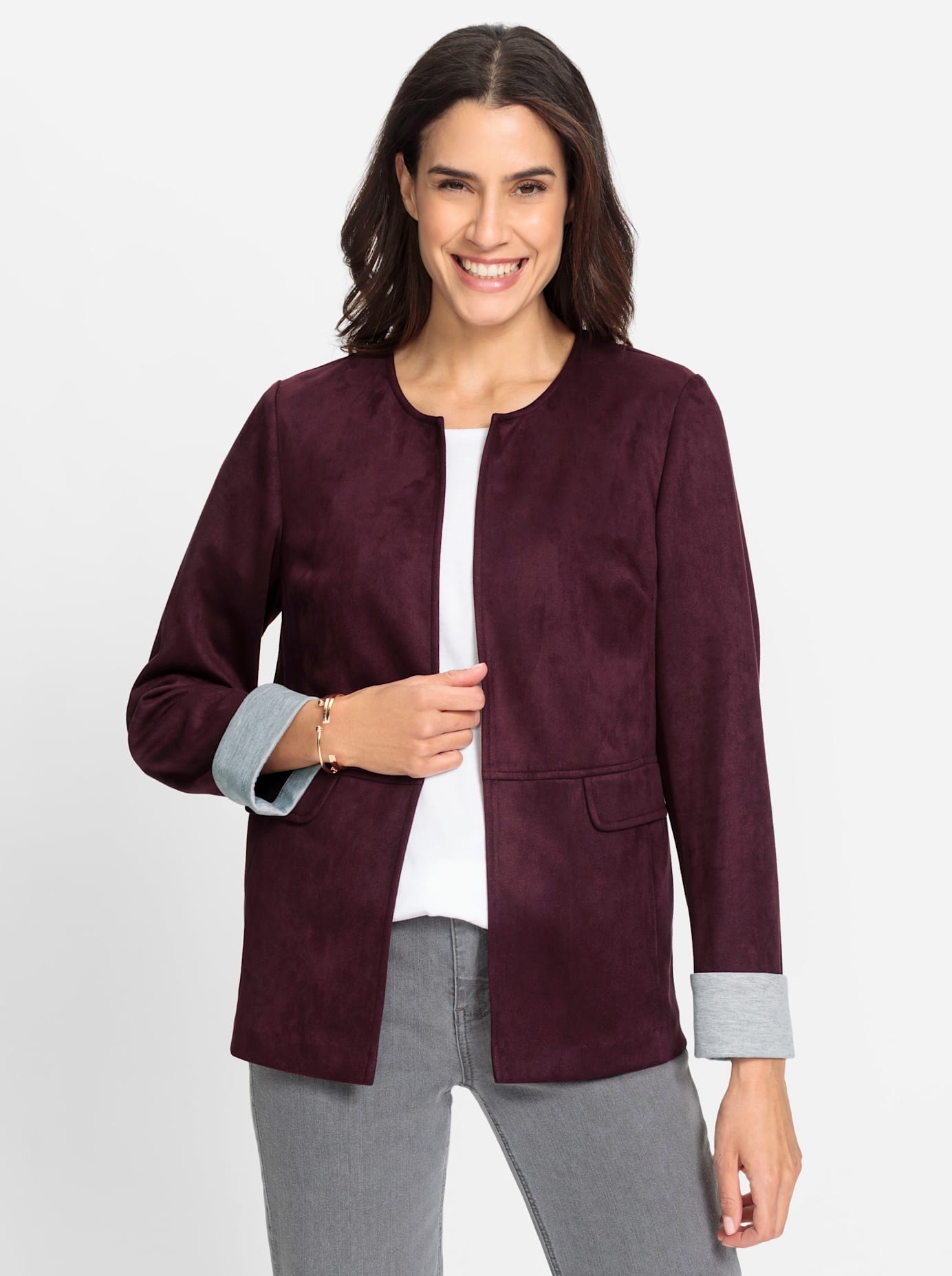 Lederimitat-Blazer »Lederimitat-Blazer«