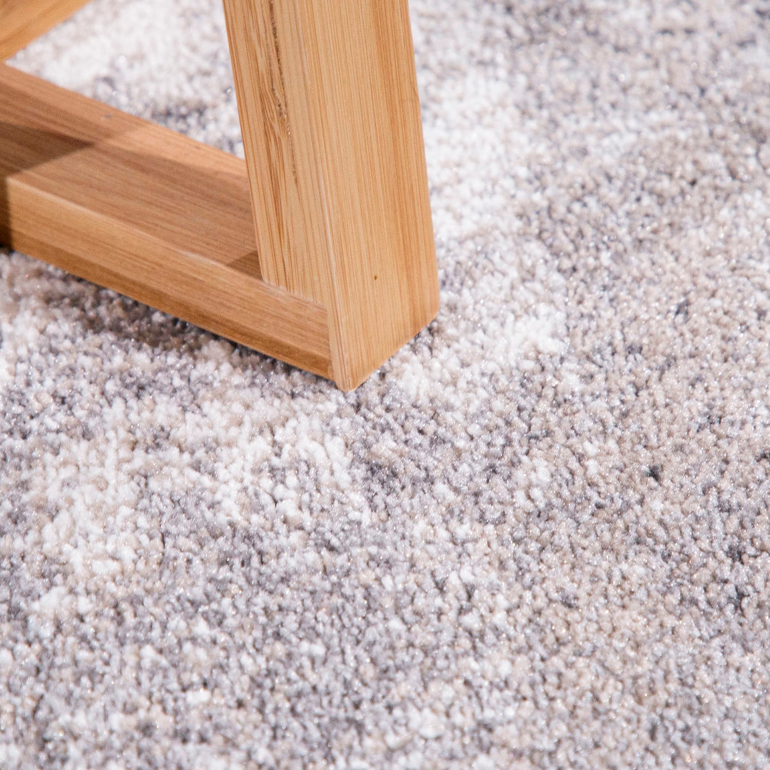 Paco Home Teppich »Mero 106« rechteckig 16 mm Höhe Kurzflor, modernes Design, melierte Used-Optik