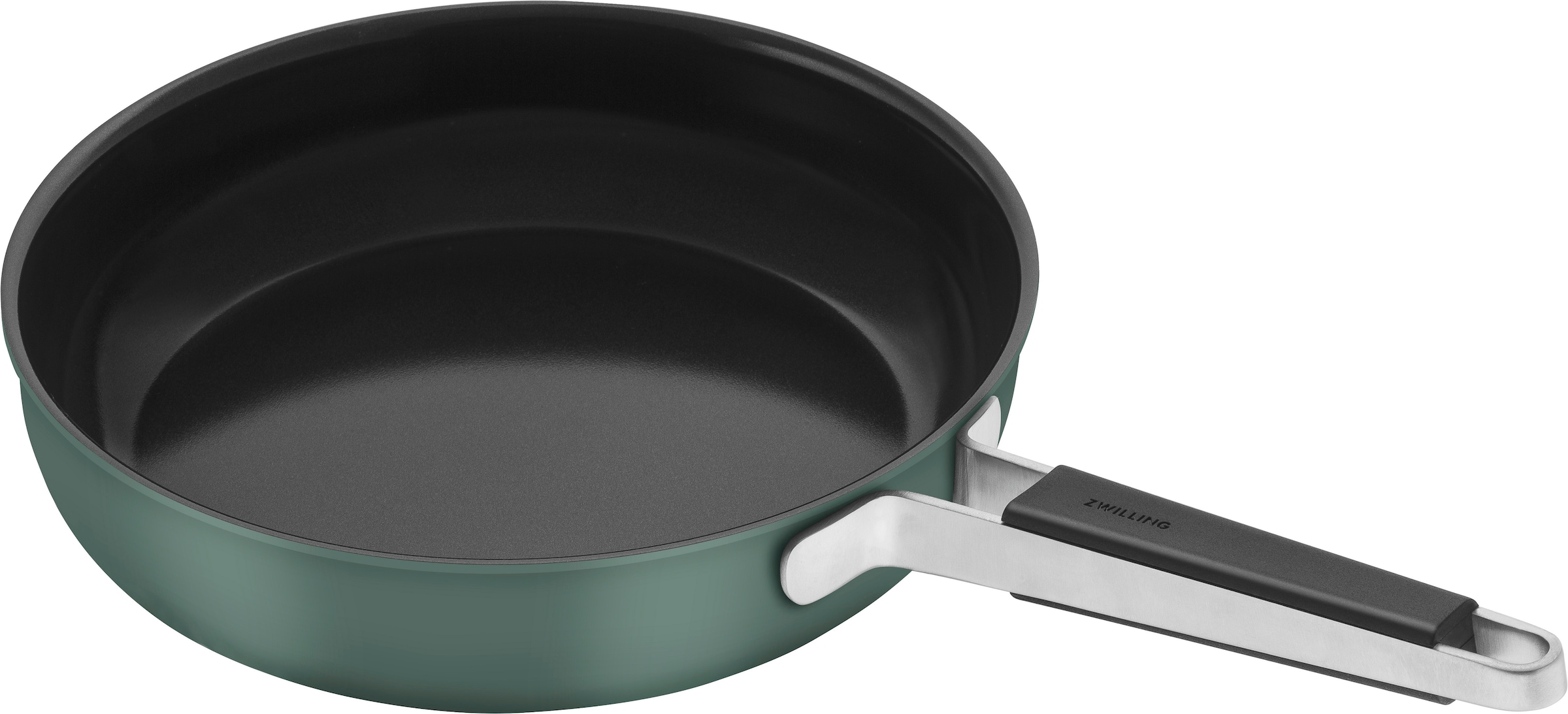 ZWILLING Pure Bratpfanne 28 cm grün, 18/10 Edelstahl (1028866)