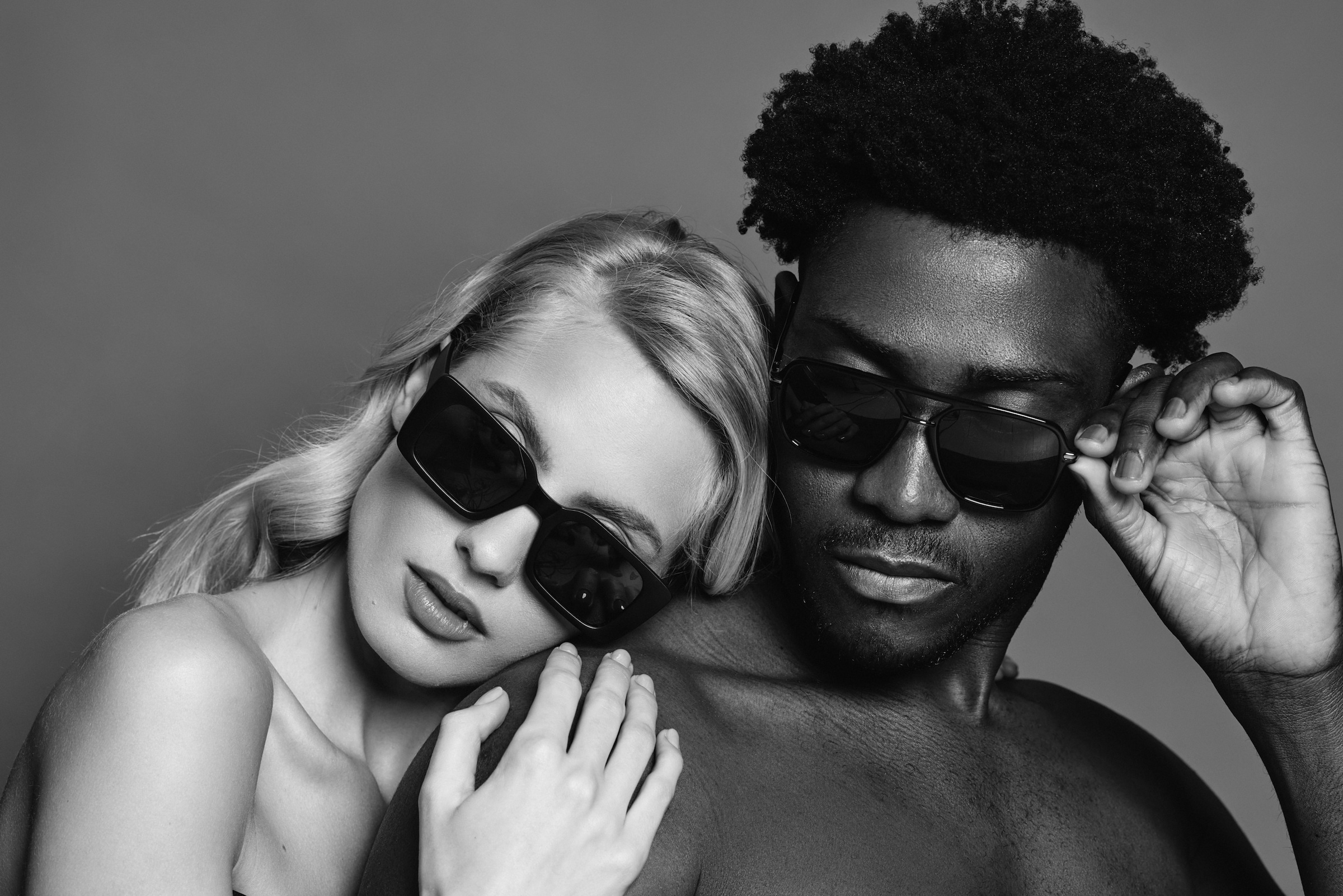 MARC LAUDER Sonnenbrille »MA08-01« 3: dunkles Glas, starke Sonneneinstrahlung