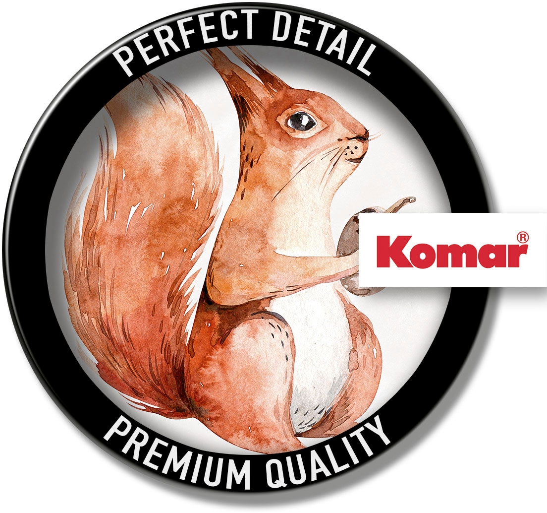 Komar Bild »Hungry Squirrel«, Natur, (1 St.), Wandbild zur Dekoration - ohne Rahmen