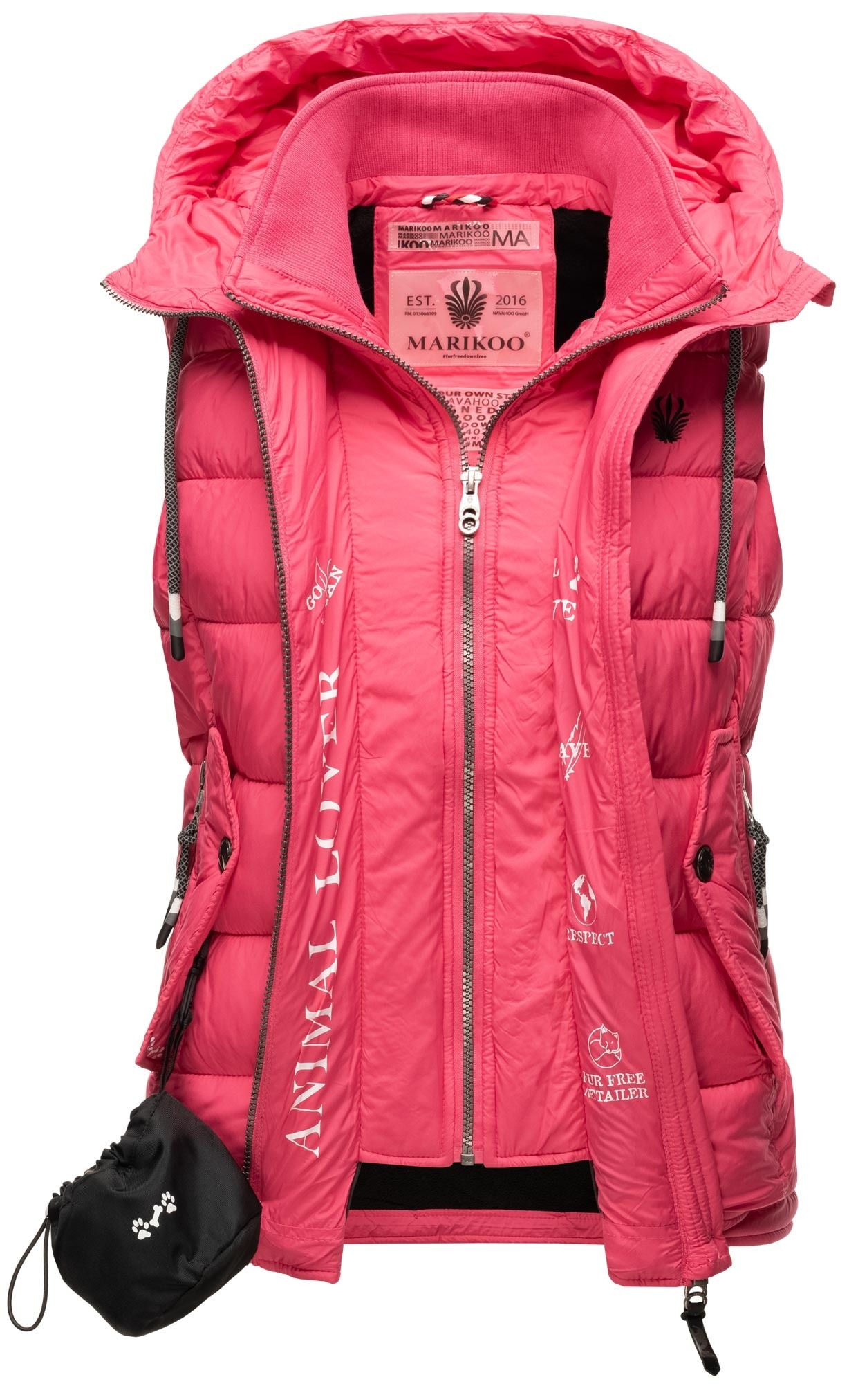Marikoo Steppweste »Marikoo Taisaa Damen Stepp Weste B866«