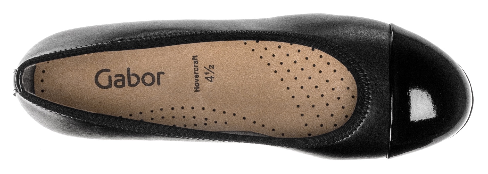 Gabor Ballerina, Businessschuh, Halbschuh, Schlupfschuh mit Hovercraft-Laufsohle