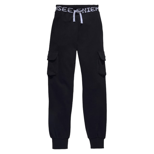 bei Sweatpants Logo großem »mit Chiemsee ♕ im Bund«