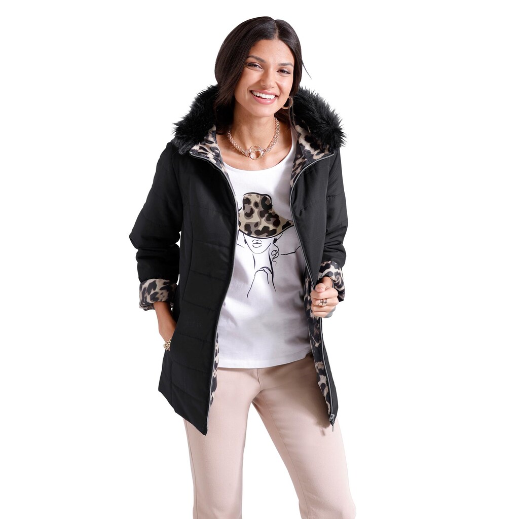 Classic Basics Steppjacke, ohne Kapuze