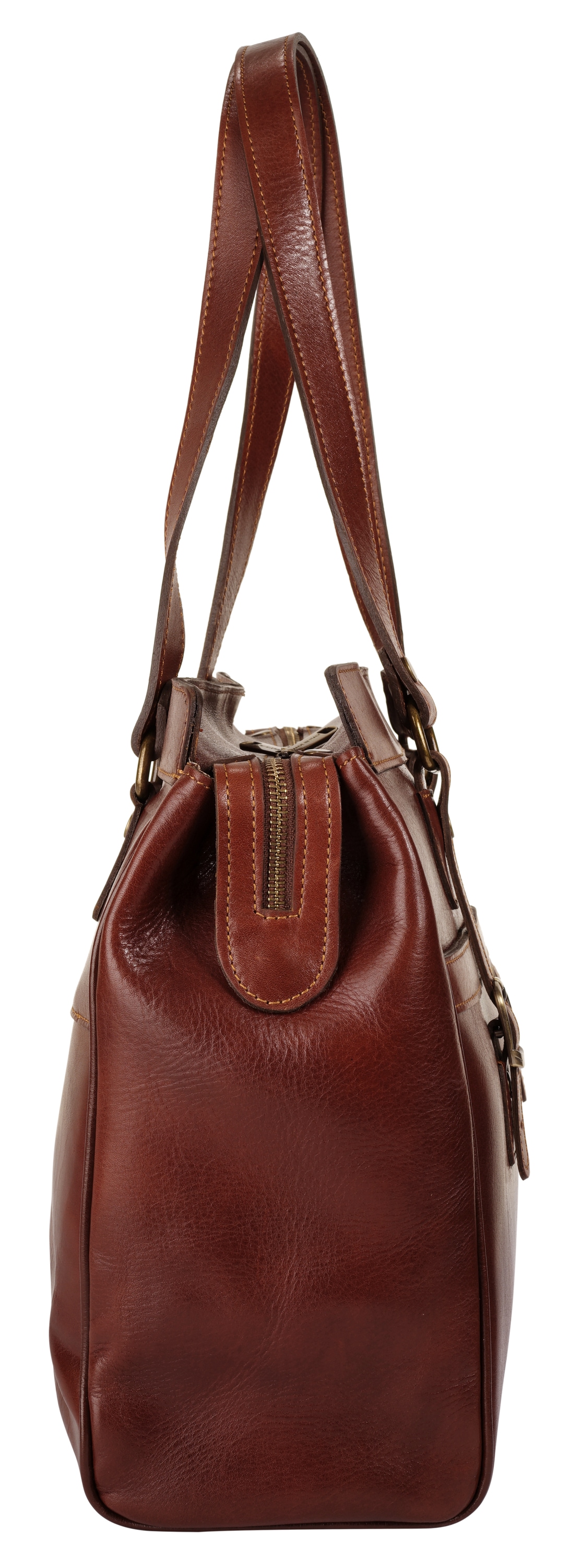 Piké Shopper, echt Leder, Made in Italy