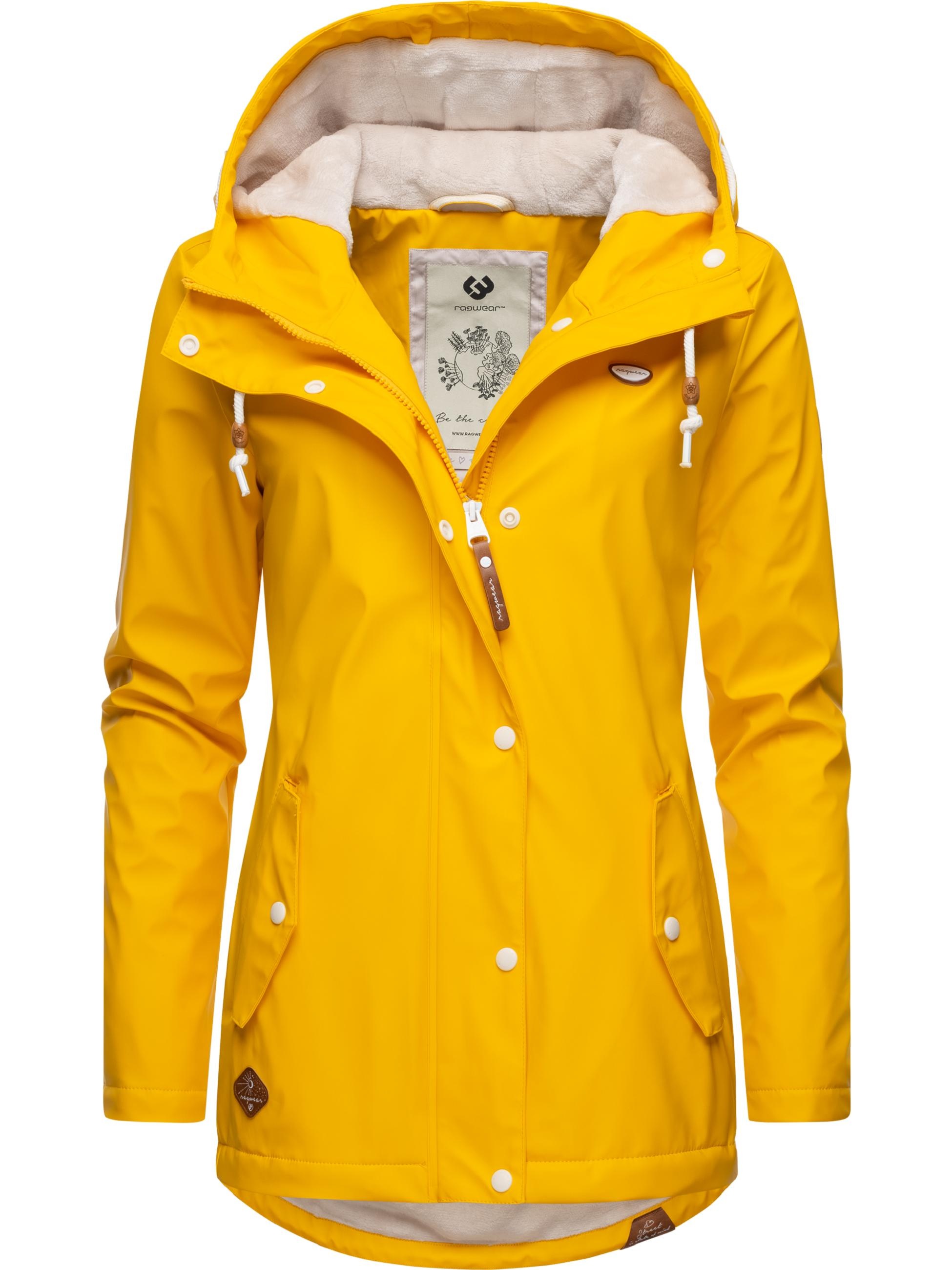 Ragwear Regenjacke »Regenjacke YM-Marge«, mit Kapuze, stylische Übergangsjacke mit großer Kapuze