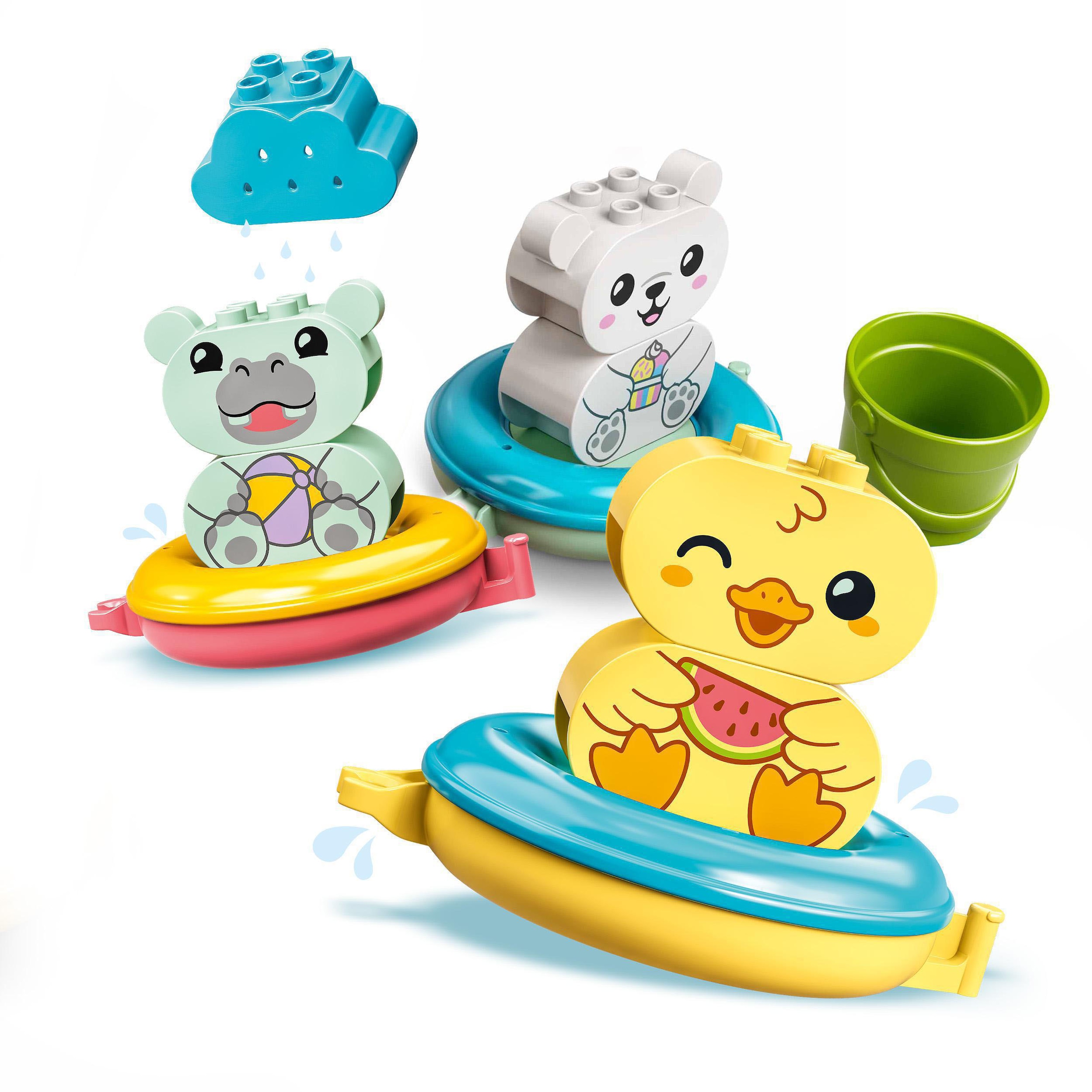 »Badewannenspaß: (14 LEGO® Badewannenspielzeug (10965), St.), DUPLO«, bei LEGO® Schwimmender Konstruktionsspielsteine Tierzug