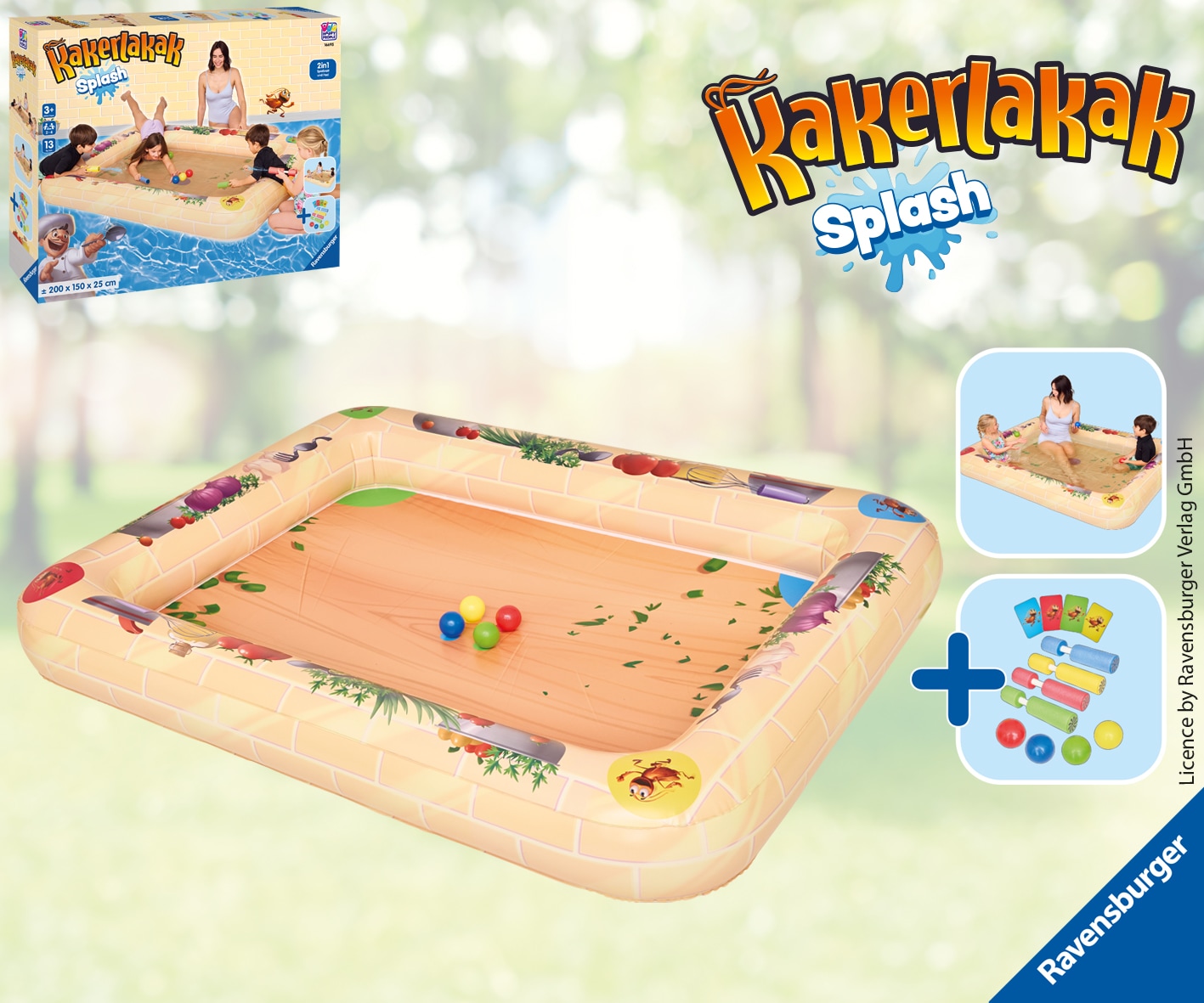 Happy People Spiel »Ravensburger Wasserspiel Kakerlakak«