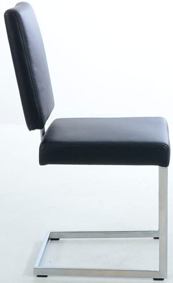 K+W Komfort & Wohnen Freischwinger, Leder Longlife BRONCO, stabiles Hochkantgestell, in Leder oder Microfaser