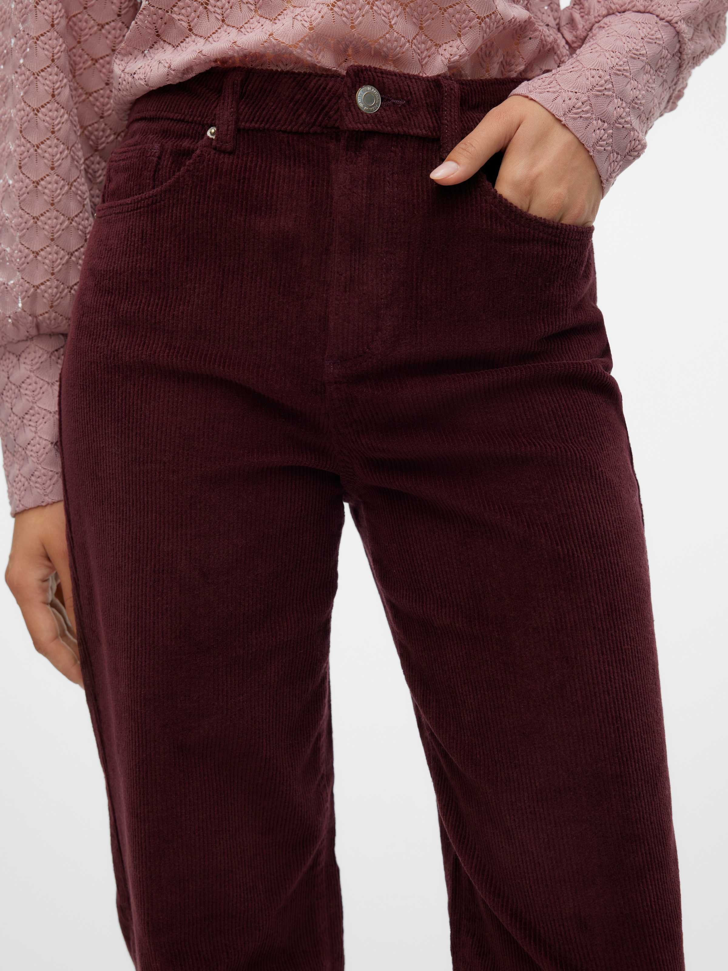 Vero Moda Cordhose »VMTESSA HR WIDE CORDUROY PANTS GA NOOS«