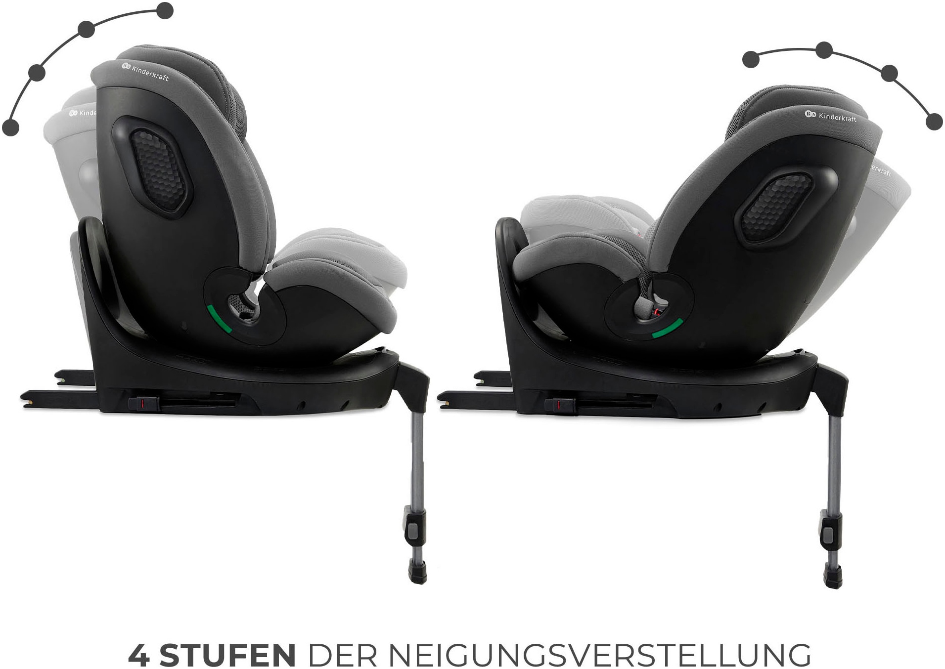 Kinderkraft Autokindersitz »XRIDER 2 i-Size« Klasse 0 / 1 / II / III (bis 36 kg) 360° – drehbarer Kindersitz