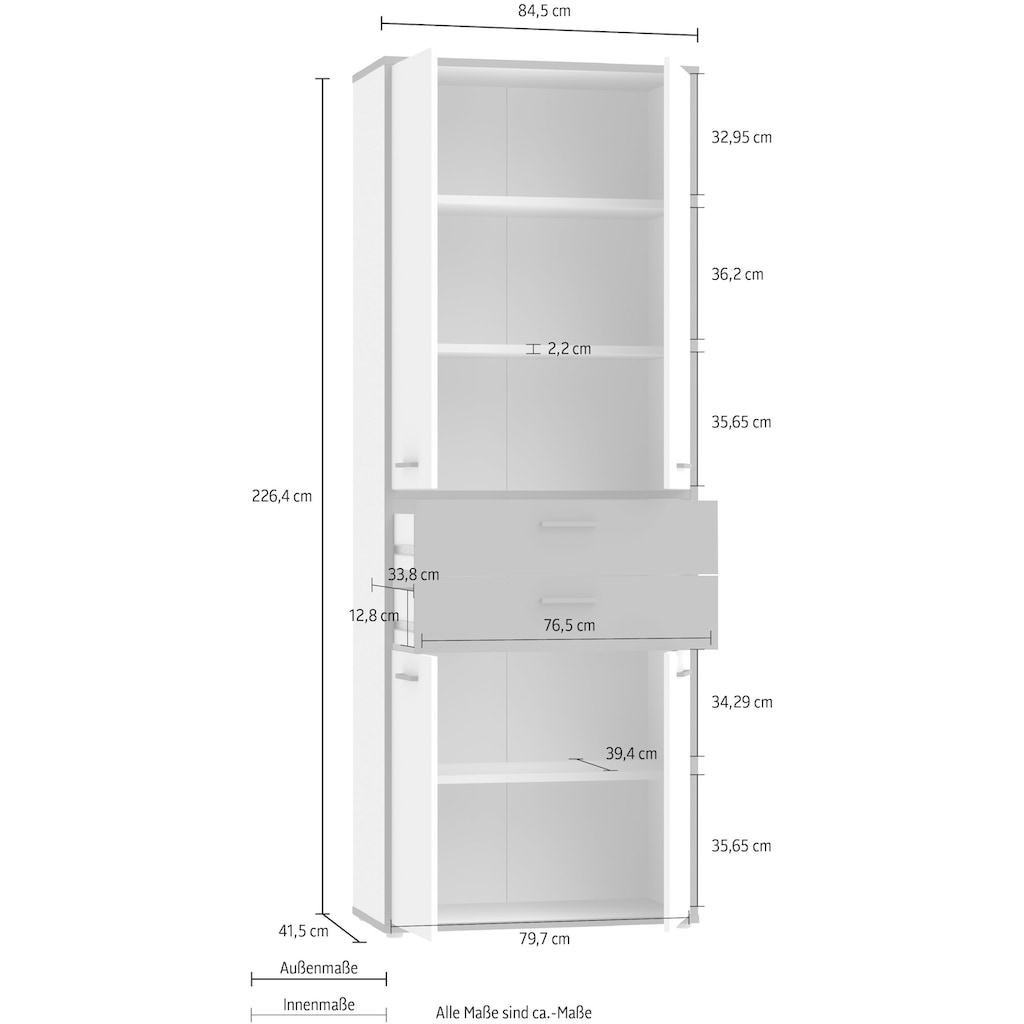 FORTE Aktenschrank »Keflav«