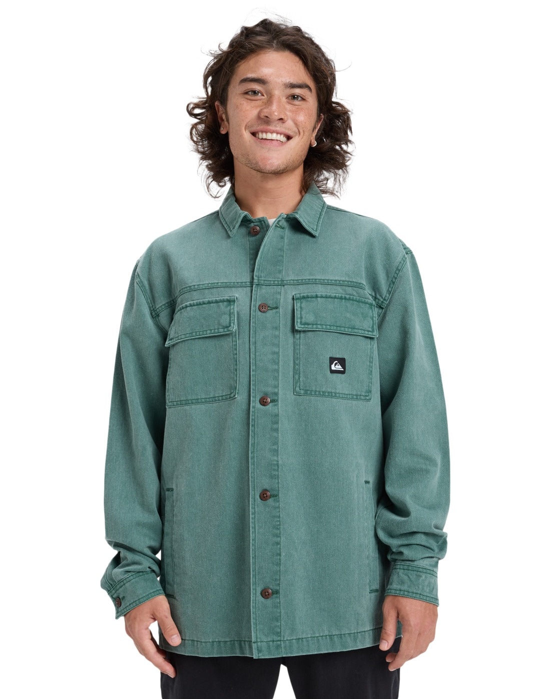 Quiksilver Langarmhemd »Mohab Washed Twill«
