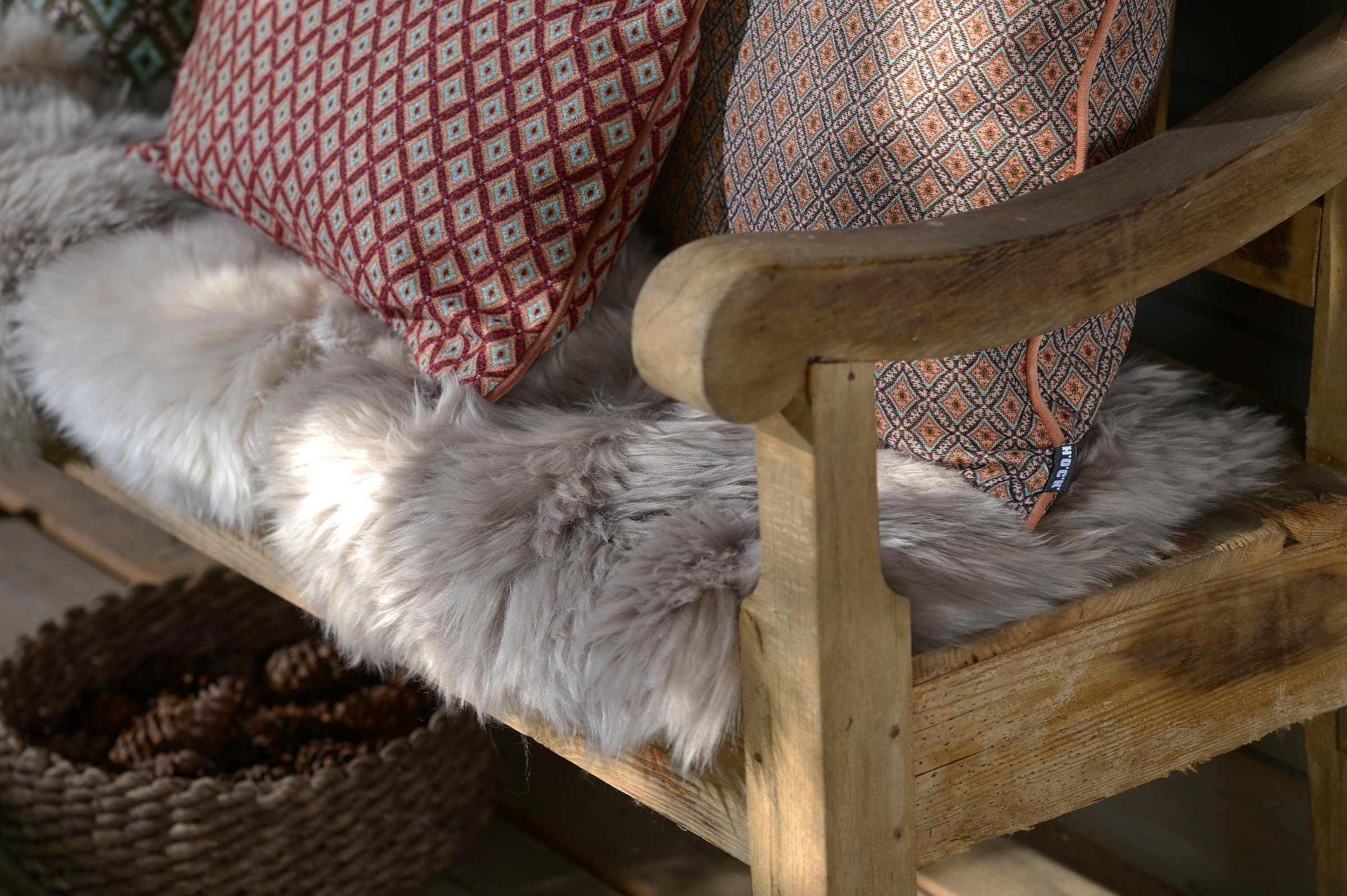 H.O.C.K. Dekokissen »Harry Devin« Kissenhülle mit Füllung, 1 Stück