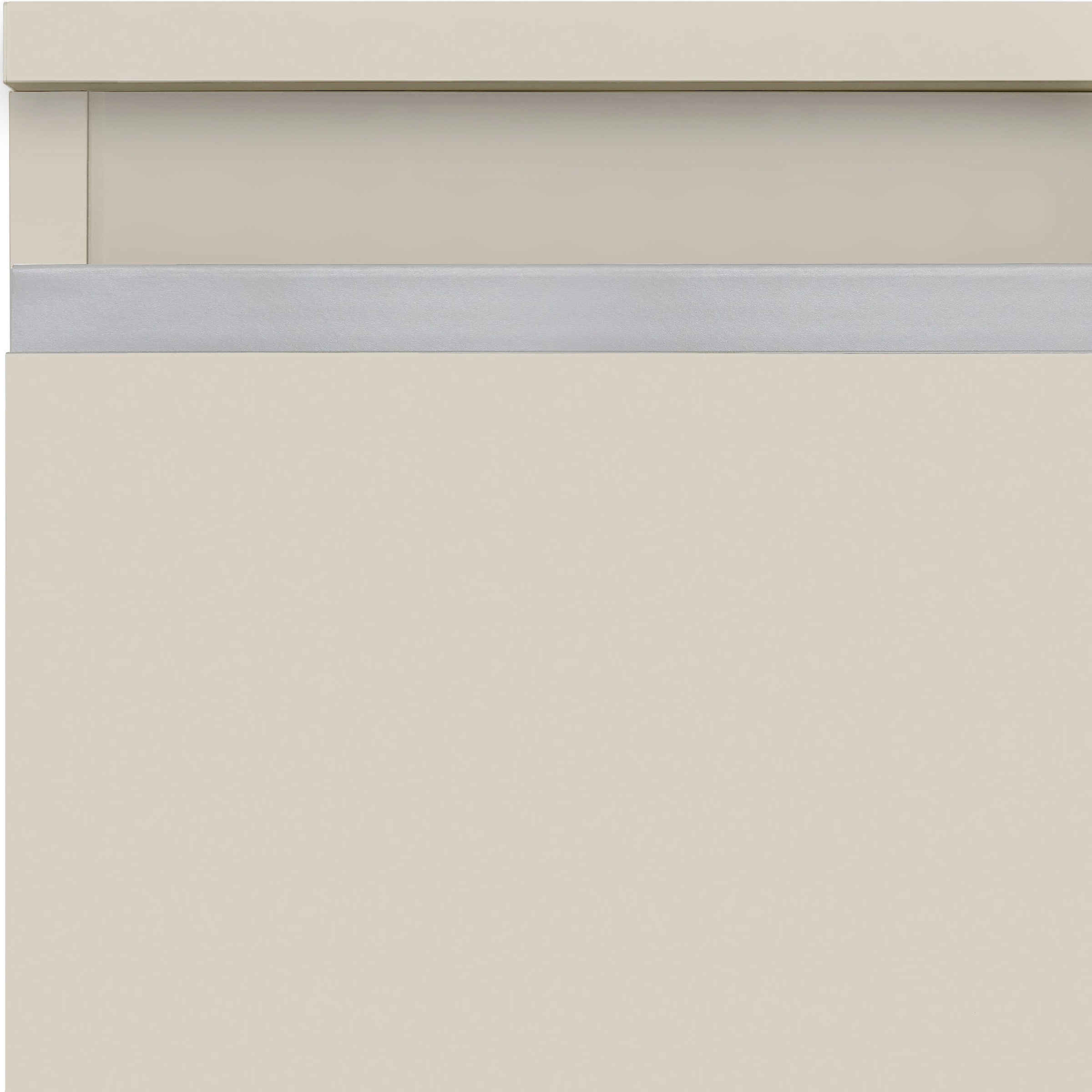 Home affaire Lowboard »Magic,Lowboard,TV-Kommode,TV-Möbel,TV-Bank« Alugriff, 2 Türen, 2 Schubkästen, B/T/H 240×40×40 cm, kaschmir matt
